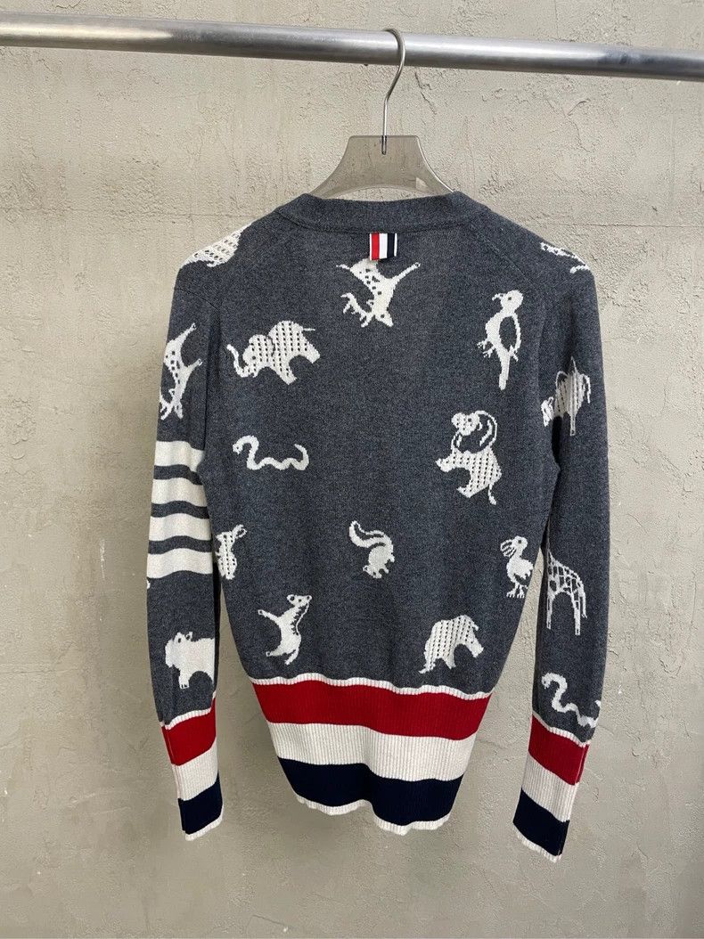Thom Browne Thom Browne Cashmere cardigan Size S / US 4 / IT 40 - 2 Thumbnail