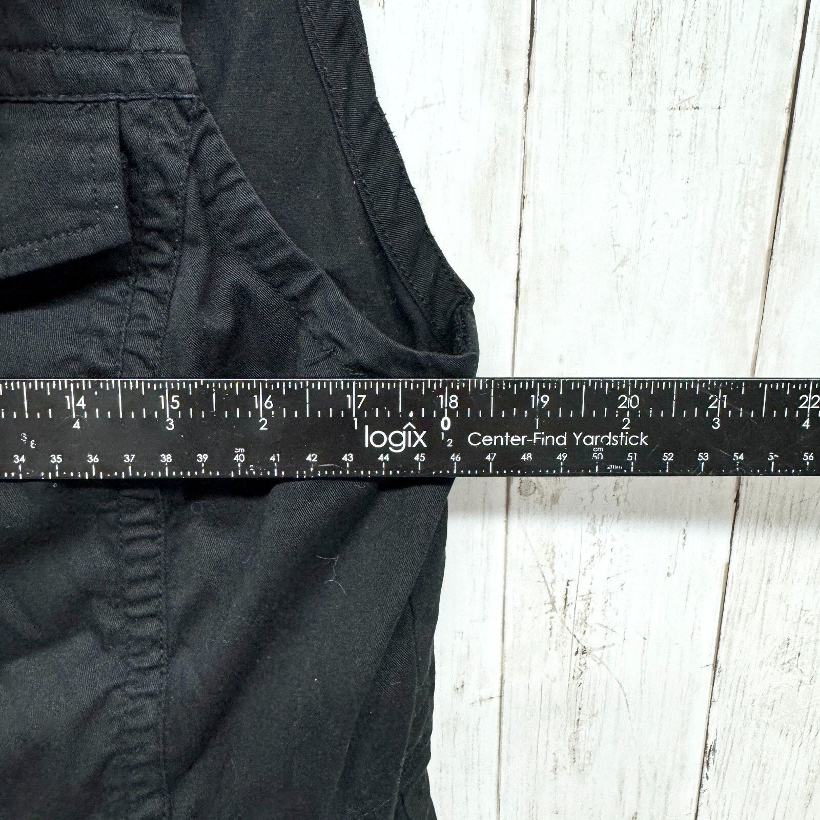 Other Elliot Lauren Vest Sz M Black Utility Zip Button Front Cinch Size M / US 6-8 / IT 42-44 - 3 Thumbnail