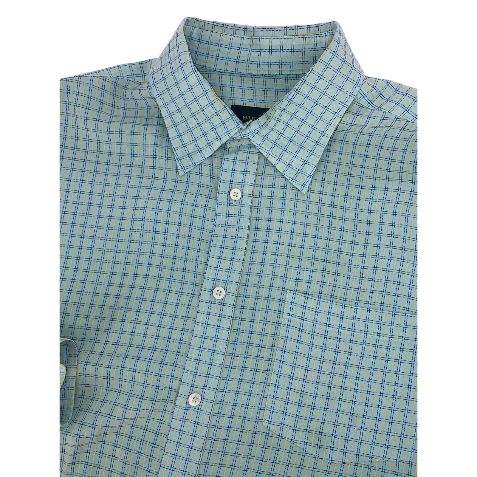 BUGATCHI Bugatchi Mens Dress Shirt Size US XL / EU 56 / 4 - 3 Thumbnail