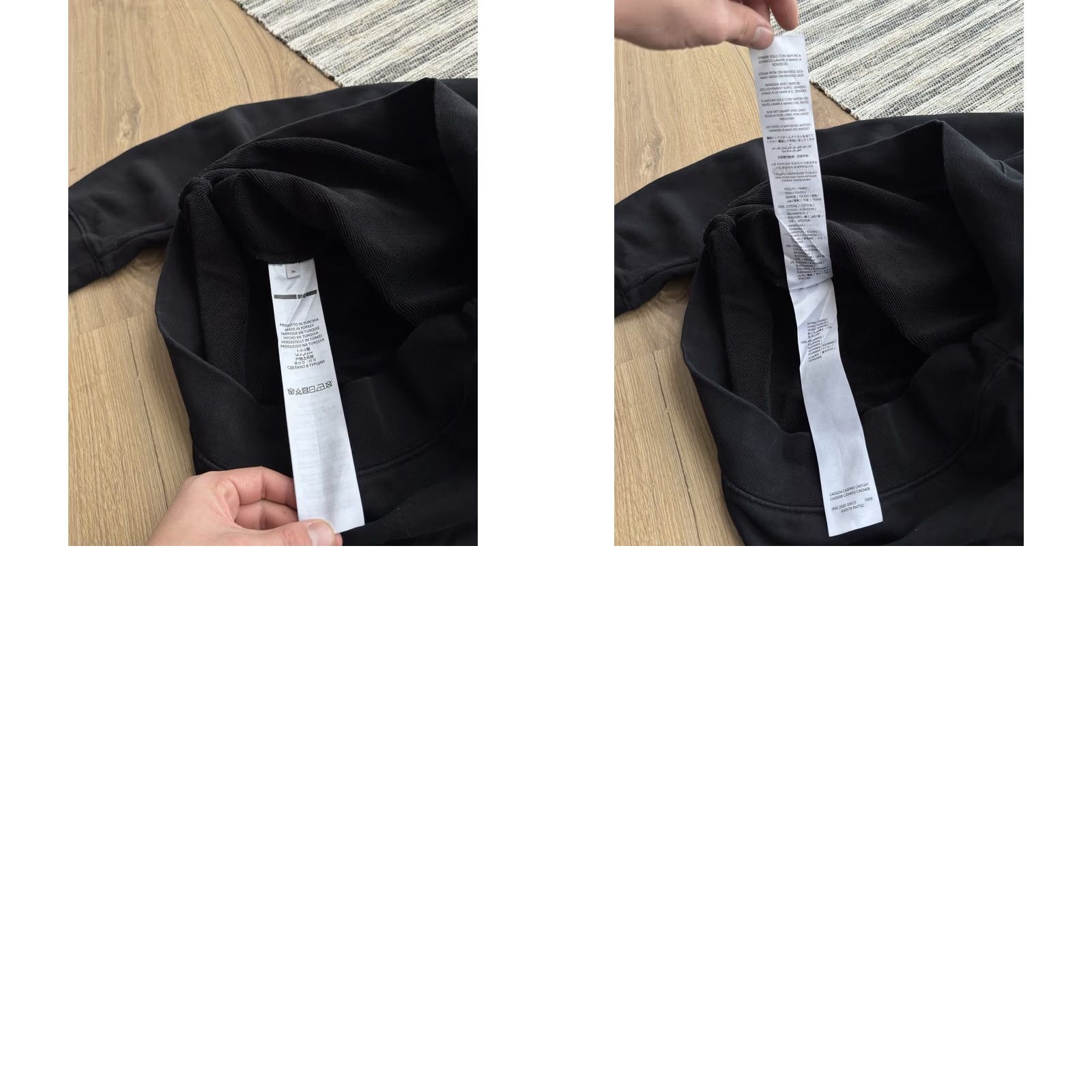 Alexander McQueen VINTAGE Alexander McQueen MCQ Big Logo Black Hoodie Men L Size US L / EU 52-54 / 3 - 8 Thumbnail