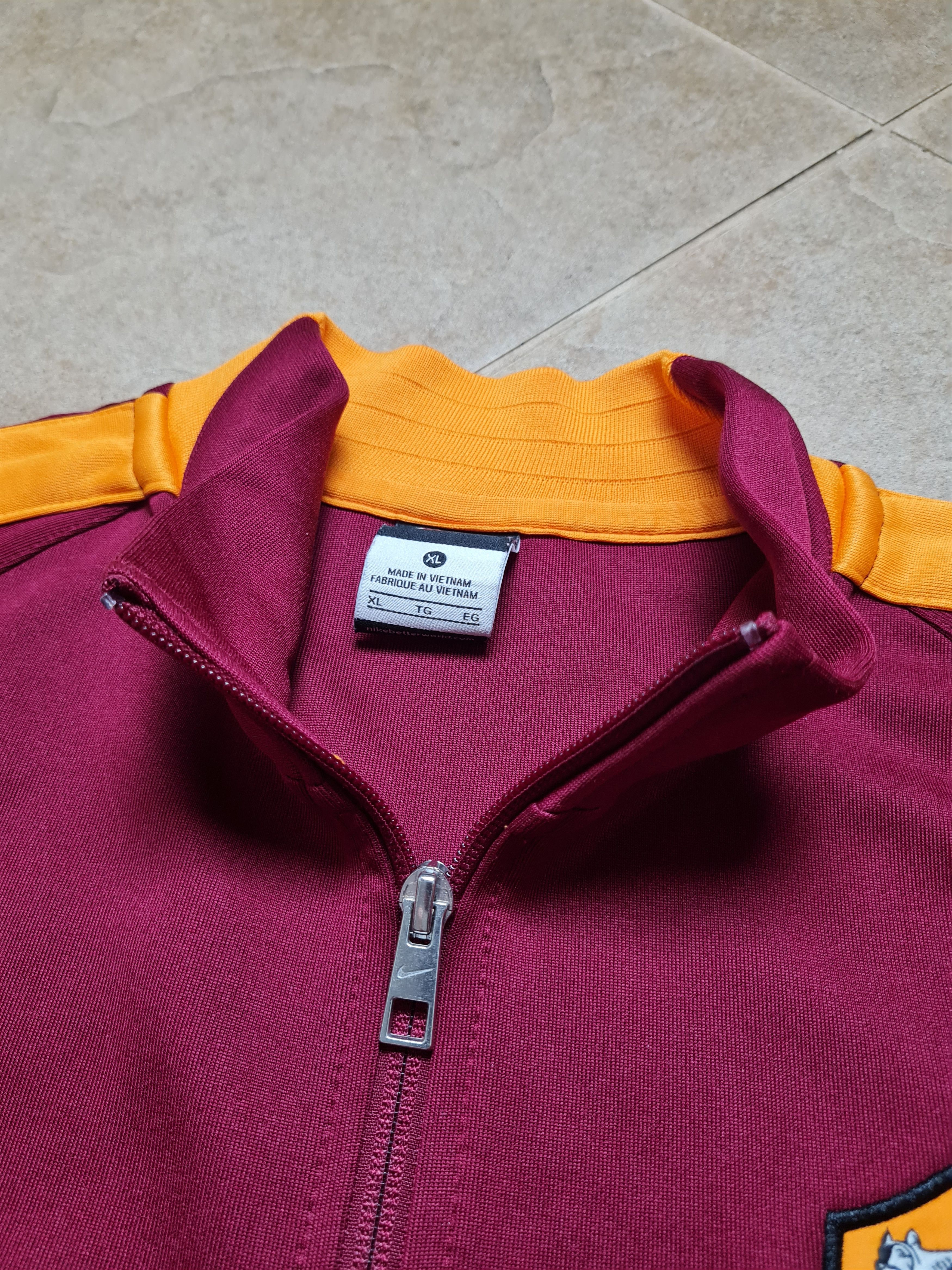 Nike AS ROMA 2015-2016 TRAINING FOOTBALL JACKET NIKE SOCCER SHIRT Size US XL / EU 56 / 4 - 6 Thumbnail