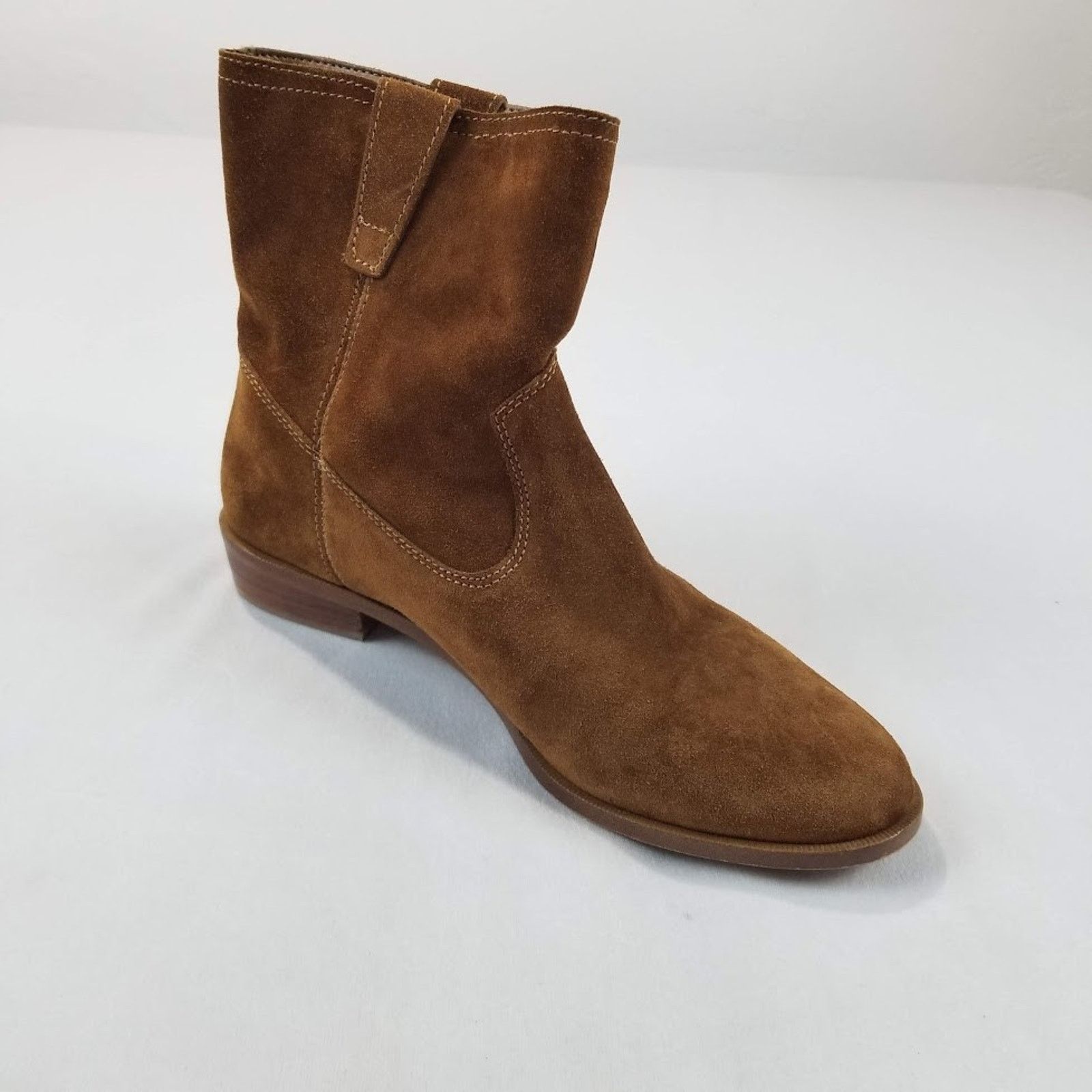 Rebecca Minkoff Rebecca Minkoff Boots Womens 7.5 Brown Suede Ankle Western Size US 7.5 / IT 37.5 - 3 Thumbnail