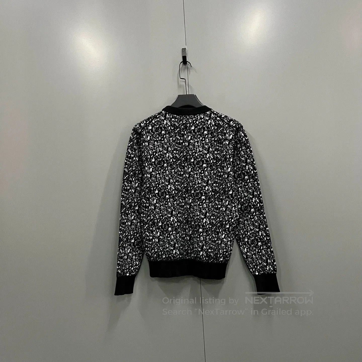 Dior dior mixed color round neck knit sweater. Size US M / EU 48-50 / 2 - 2 Thumbnail