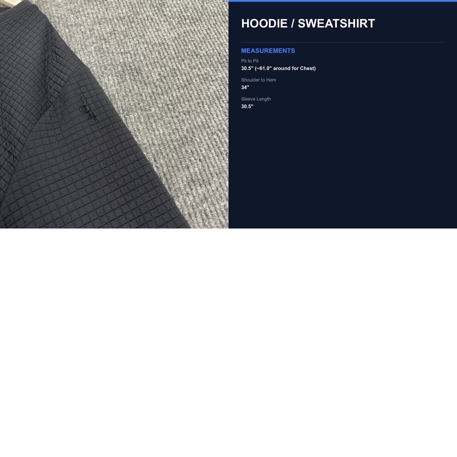 Under Armour Under Armour Sweatshirt Mens 4XLT Black Polyester Quilted Textured Athletic Crew Neck Pullover Big & Tall Mens Size US XXL / EU 58 / 5 - 8 Thumbnail
