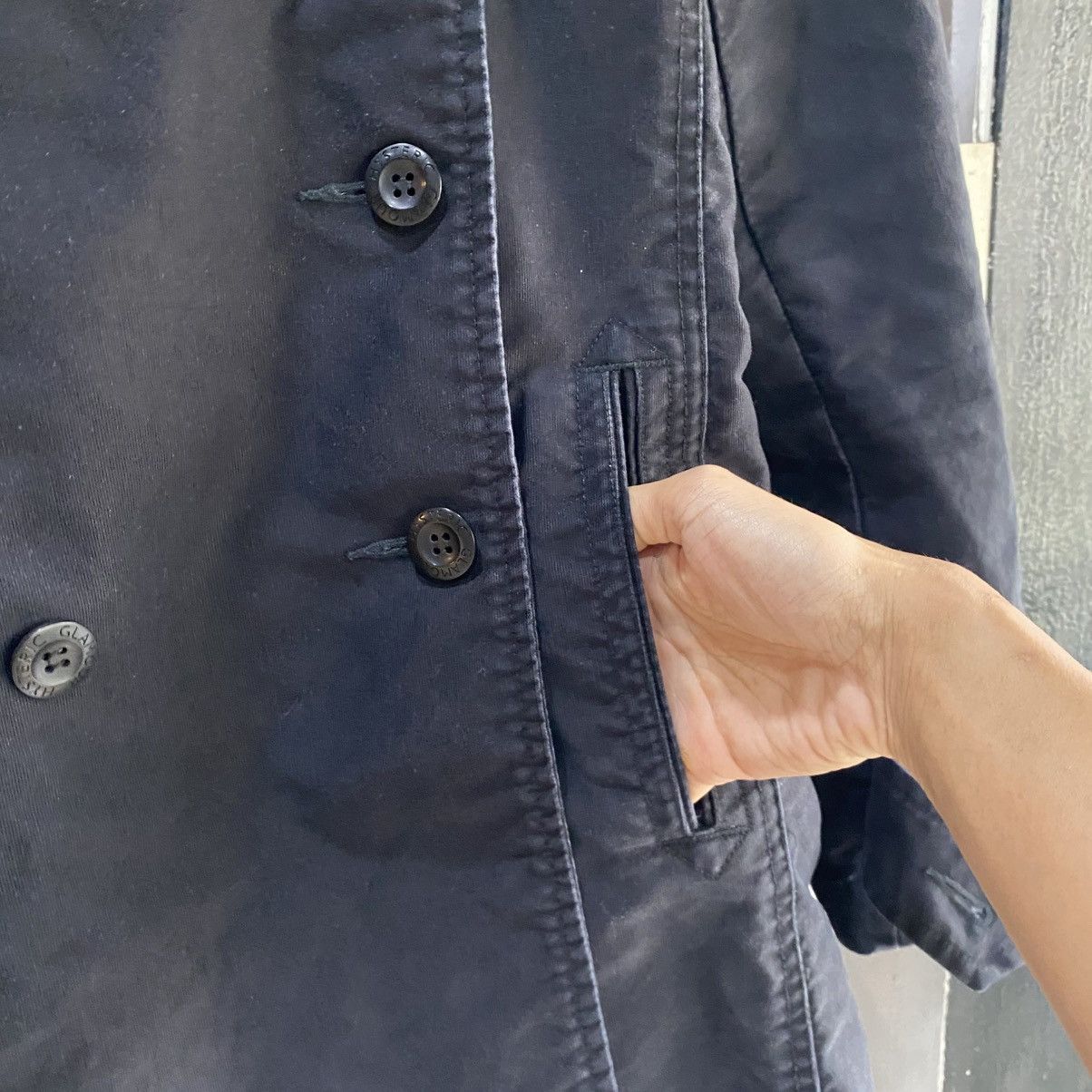 Hysteric Glamour Hysteric Glamour black double-breasted trench coat Size US S / EU 44-46 / 1 - 9 Thumbnail