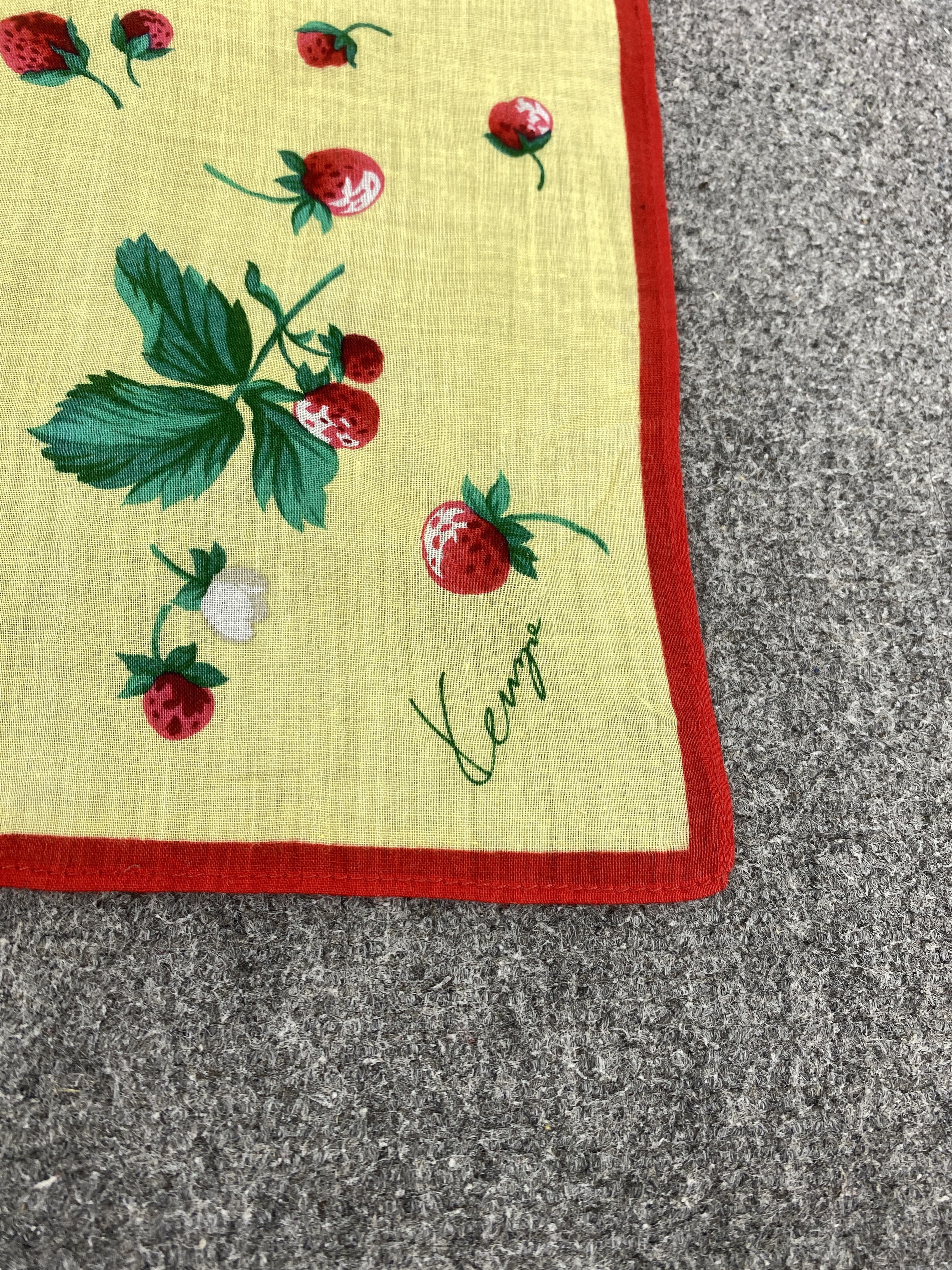 Kenzo Vintage Kenzo Handkerchief / Neckerchief KT0294 Size ONE SIZE - 5 Thumbnail
