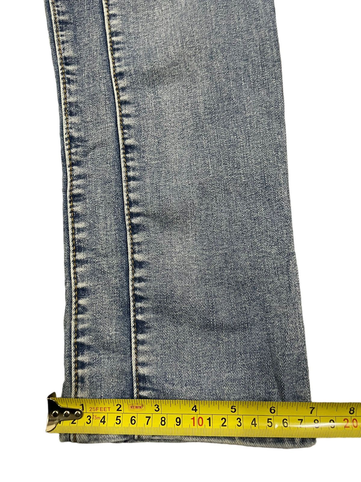 14th Addiction Vintage Japanese Brand Avant Garde Amiri Style Jeans Size US 30 / EU 46 - 14 Thumbnail