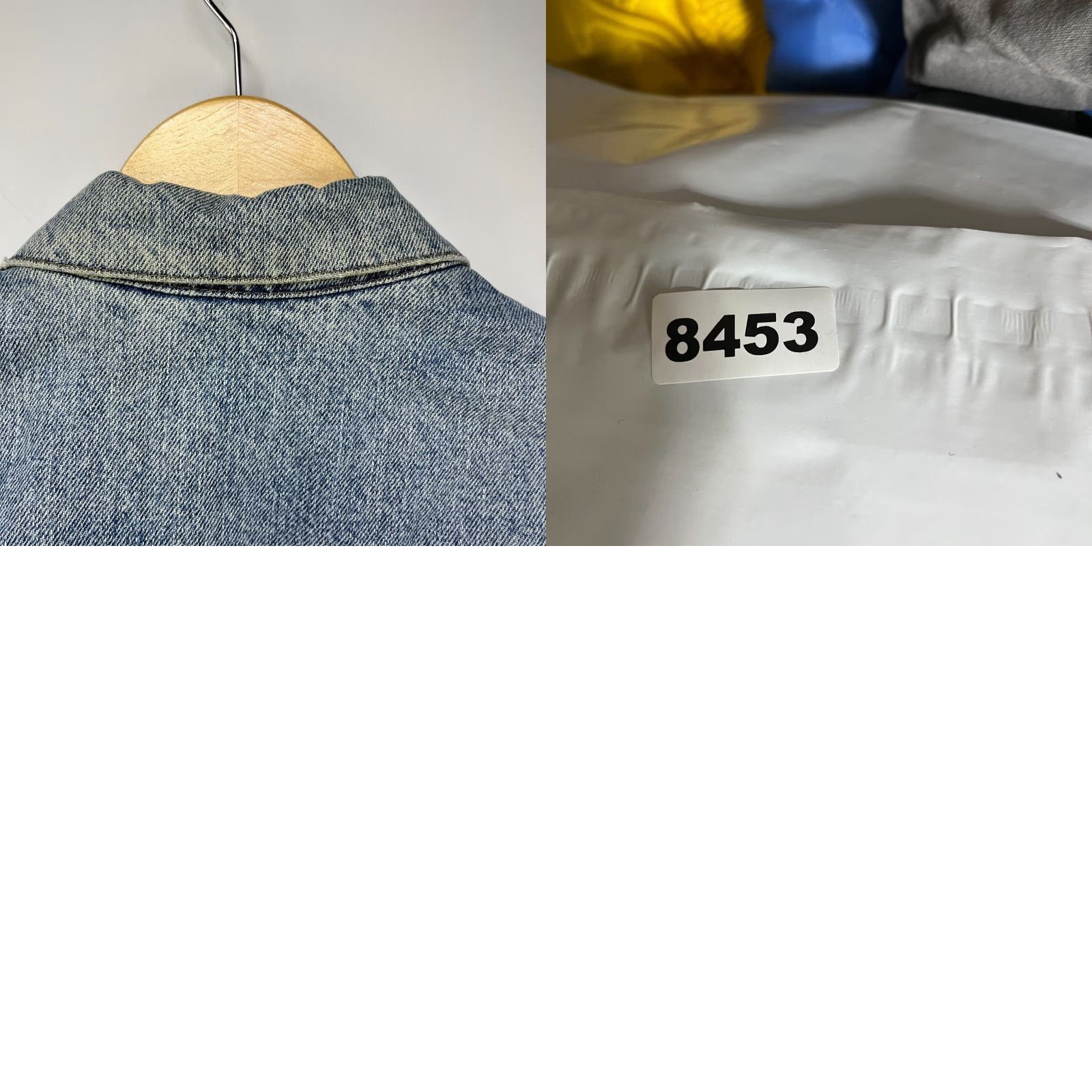 Levi's VINTAGE Levi's Denim Vest Jacket M Blue 90s Levis Silver Tab Men Shirt Size US M / EU 48-50 / 2 - 9 Thumbnail