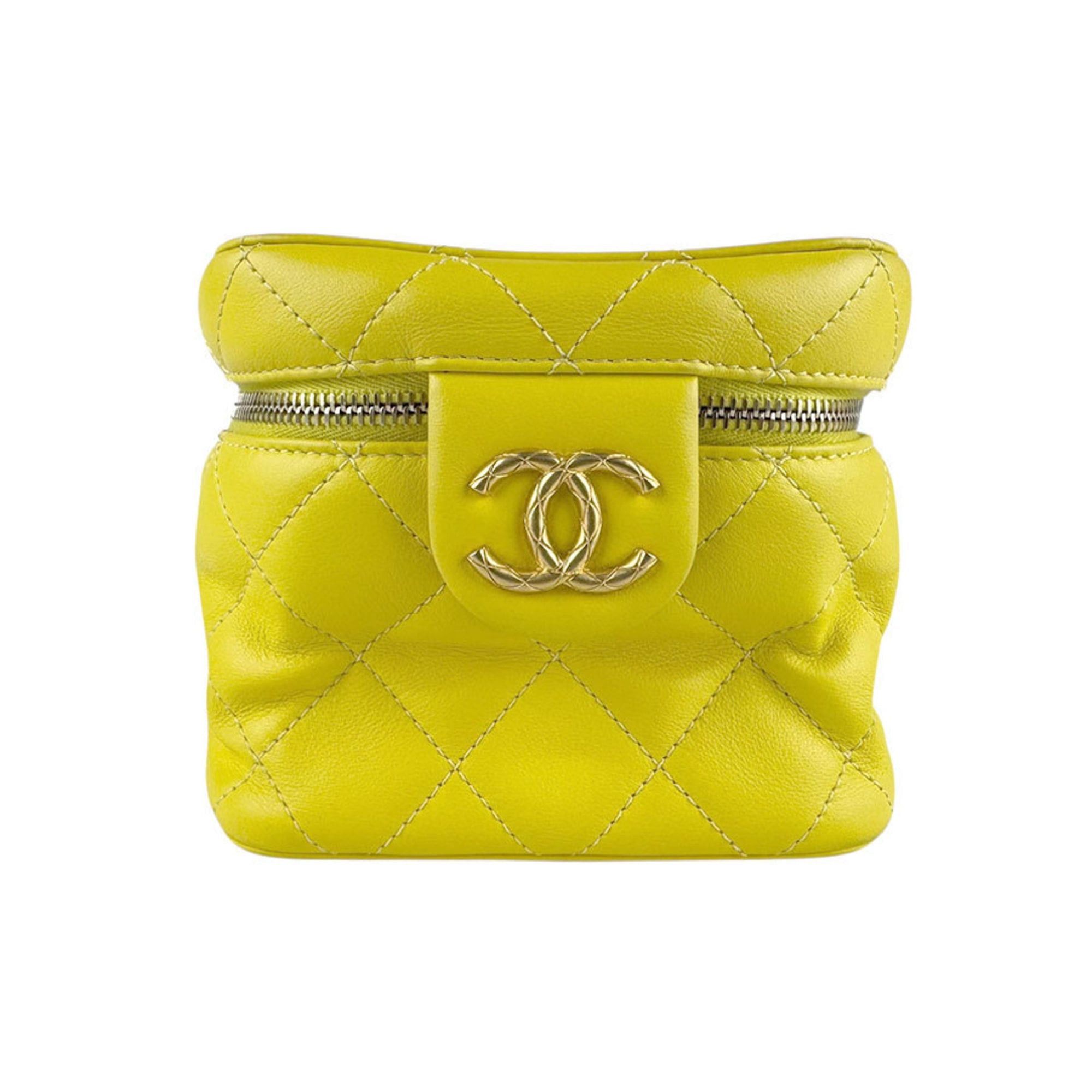 Chanel CHANEL Shoulder Bag, Leather, Yellow, Women's, Z8092 Size ONE SIZE - 1 Thumbnail