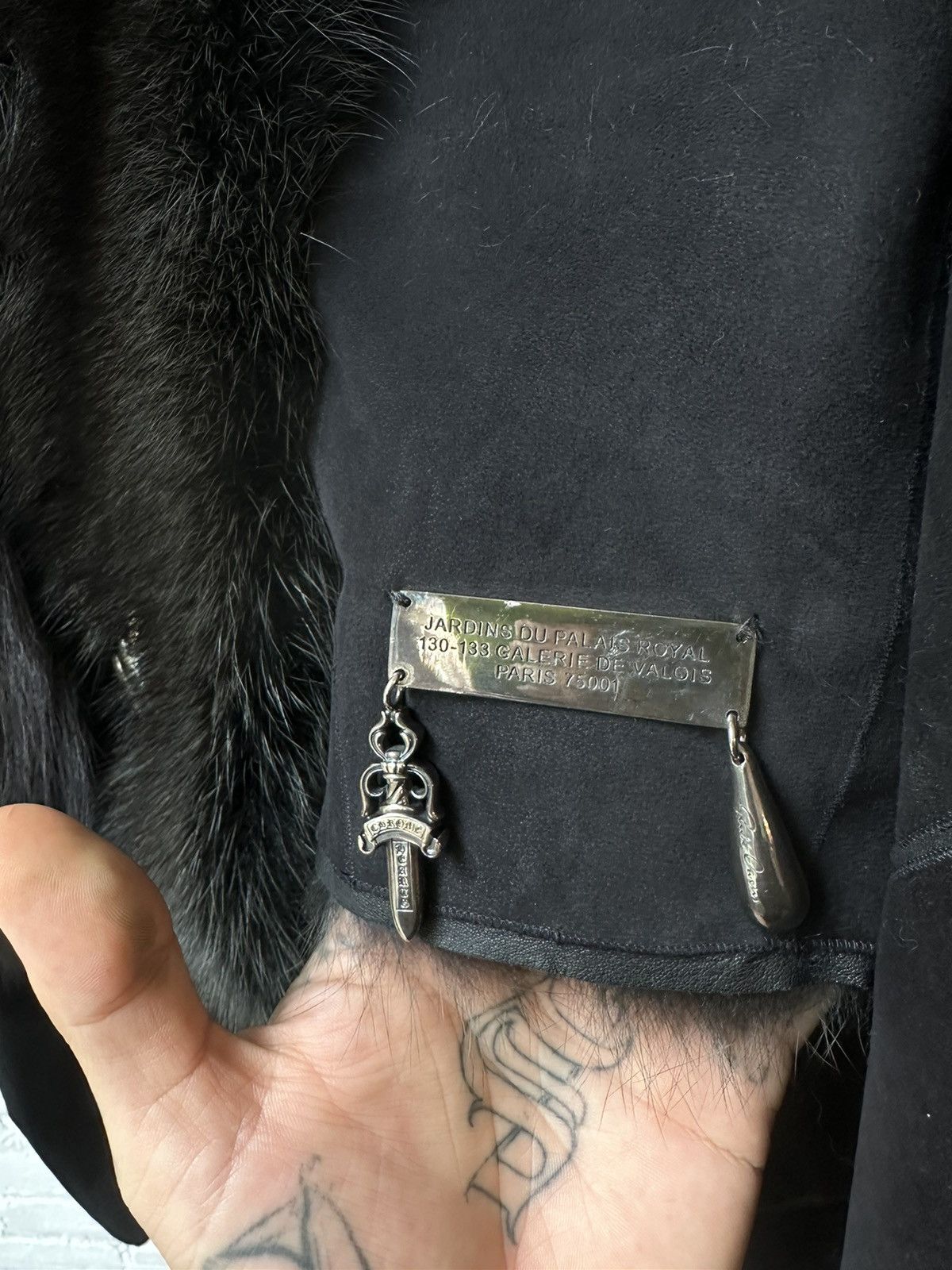 Chrome Hearts 1 of 1 CHROME HEARTS x RICK OWENS FOX FUR JACKET Size S / US 4 / IT 40 - 6 Thumbnail