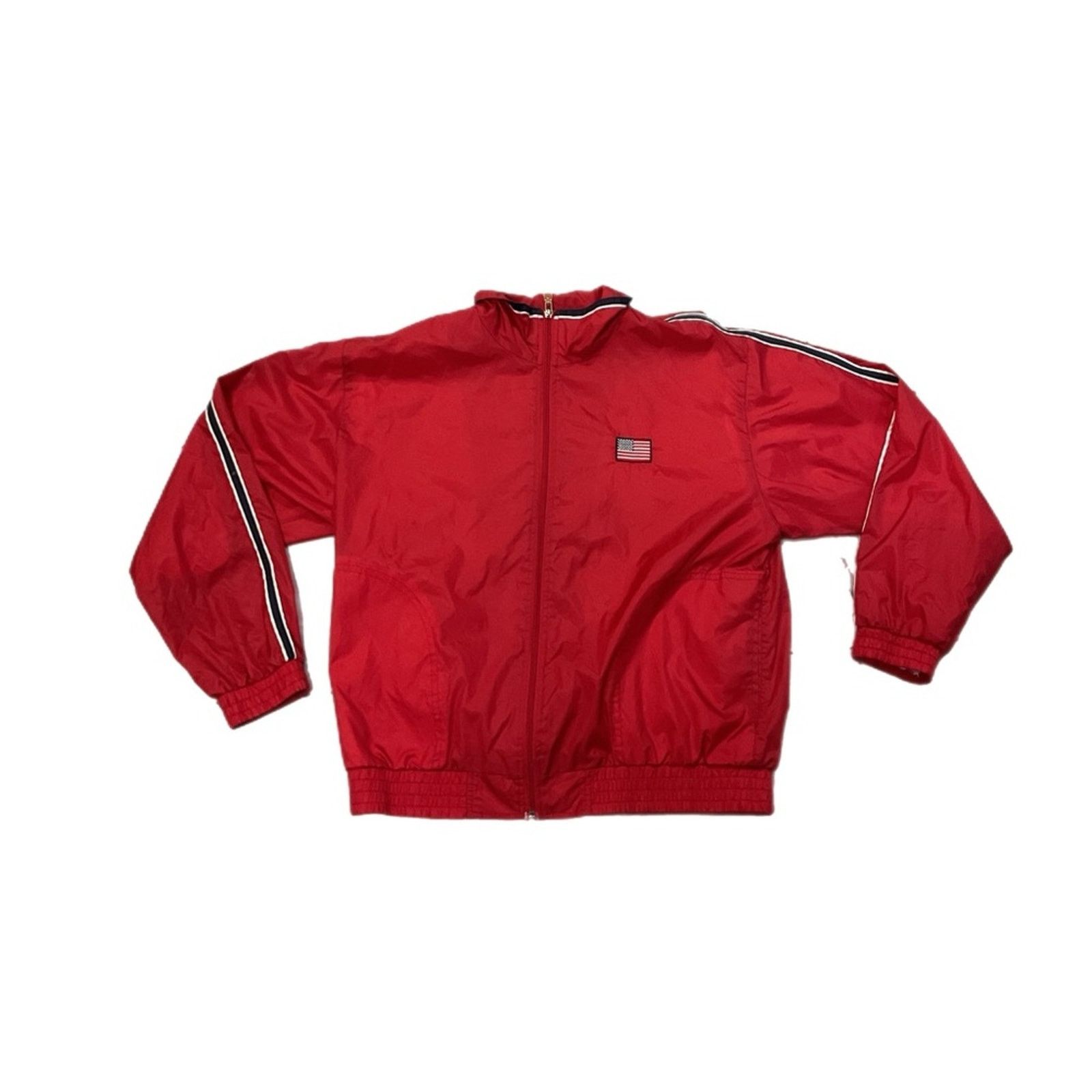 Vintage Lavon Windbreaker Red Jacket Size US M / EU 48-50 / 2 - 1 Thumbnail