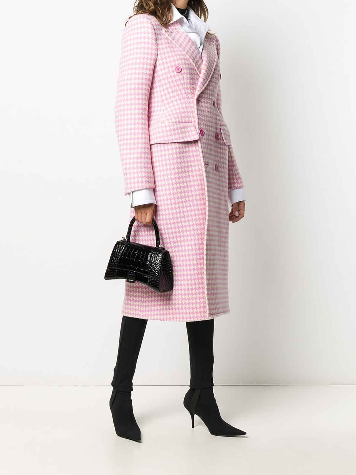 Balenciaga o1bcso1str0126 Size: OS / Hourglass Small Handbag in Black Size ONE SIZE - 5 Thumbnail