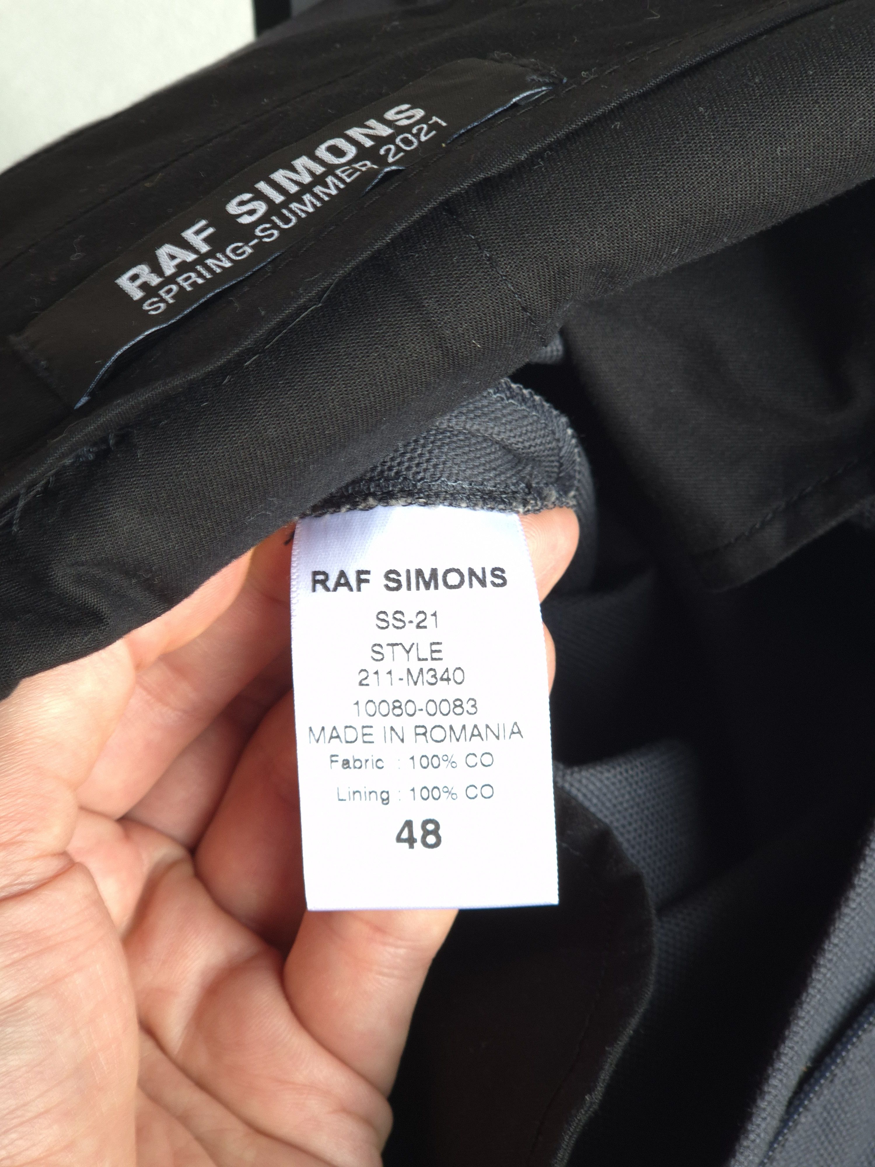 Raf Simons RAF SIMONS Slightly Flared Pants NWT Size US 31 - 8 Thumbnail