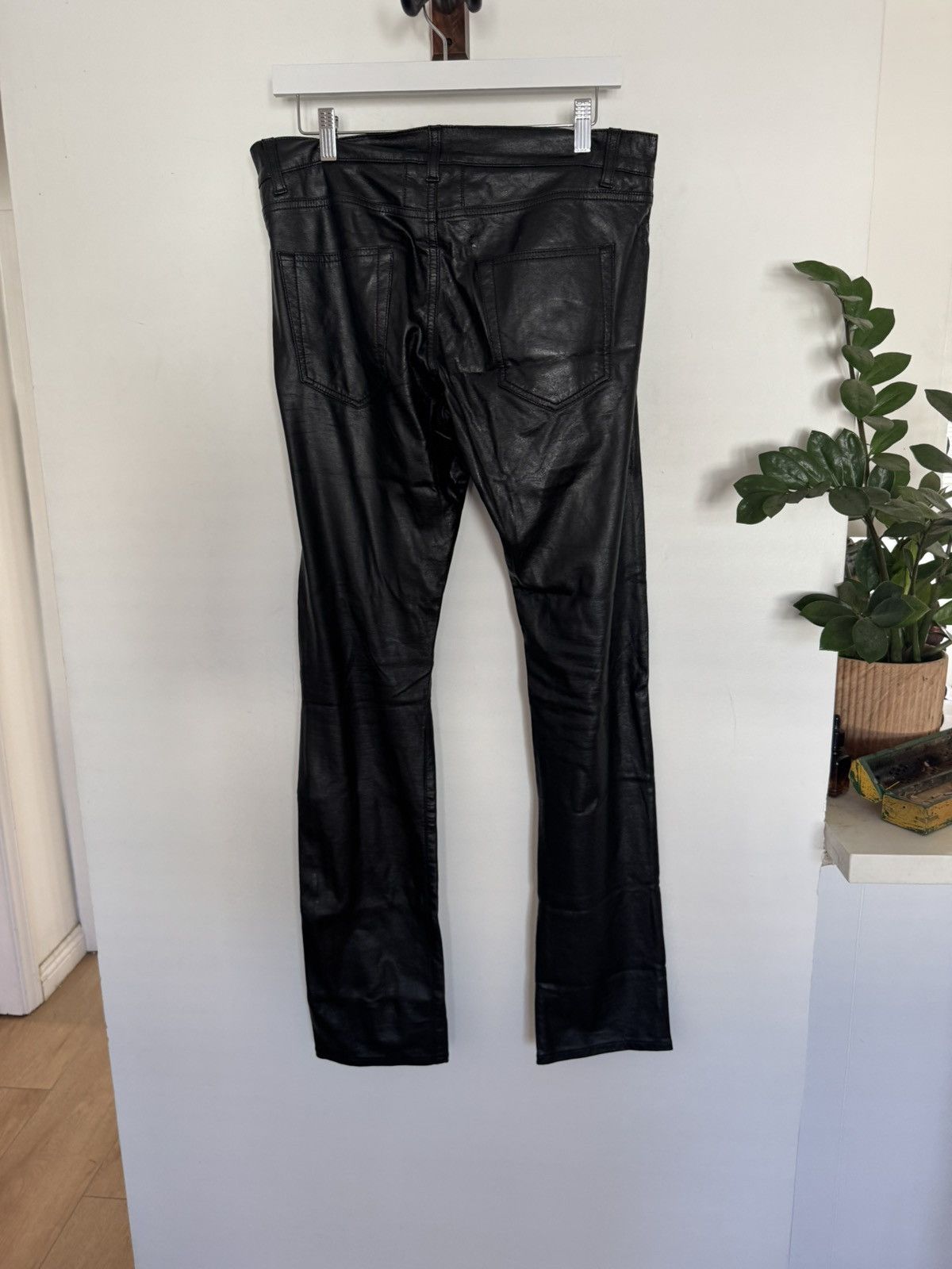 Saint Laurent Paris Hedi Faux Leather D01 Fw14 Size US 32 / EU 48 - 3 Thumbnail