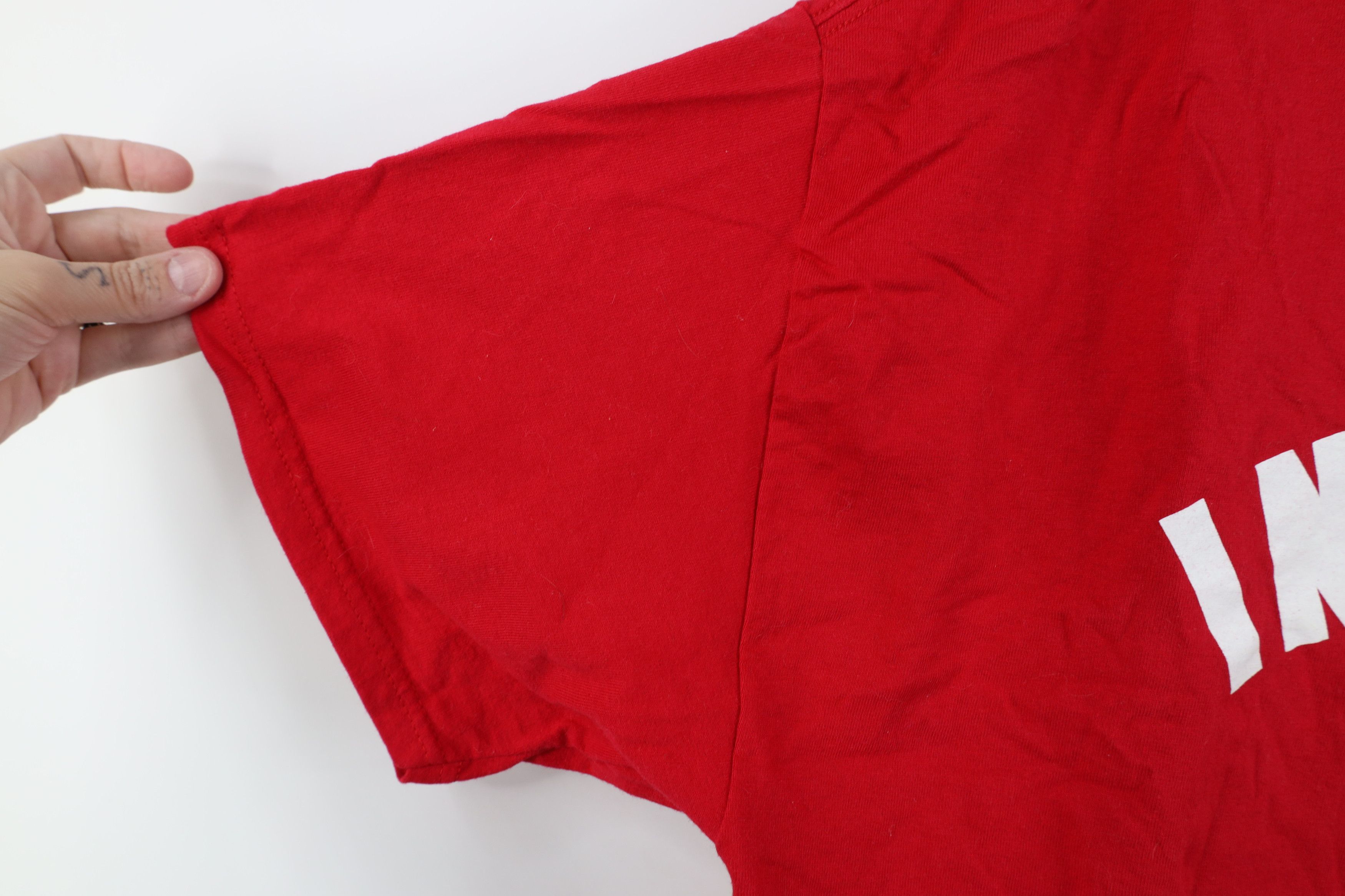 Vintage Vintage Y2K 2008 Cleveland Indians Baseball T-Shirt Red Size US XL / EU 56 / 4 - 8 Thumbnail