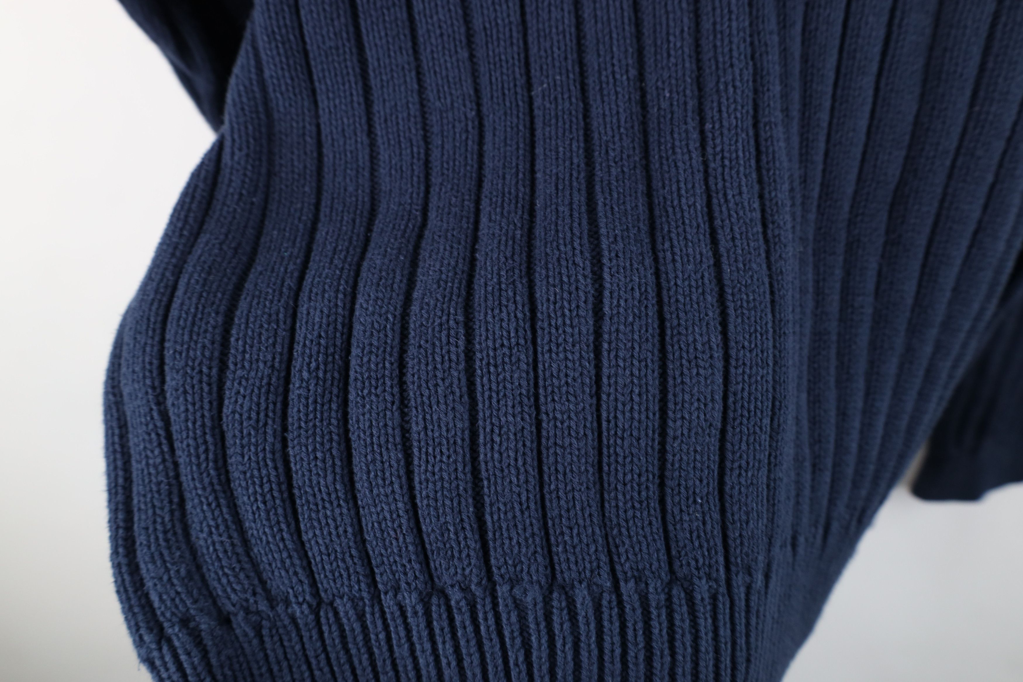 Vintage Vintage 90s Streetwear Heavyweight Ribbed Knit Sweater Size US XL / EU 56 / 4 - 8 Thumbnail