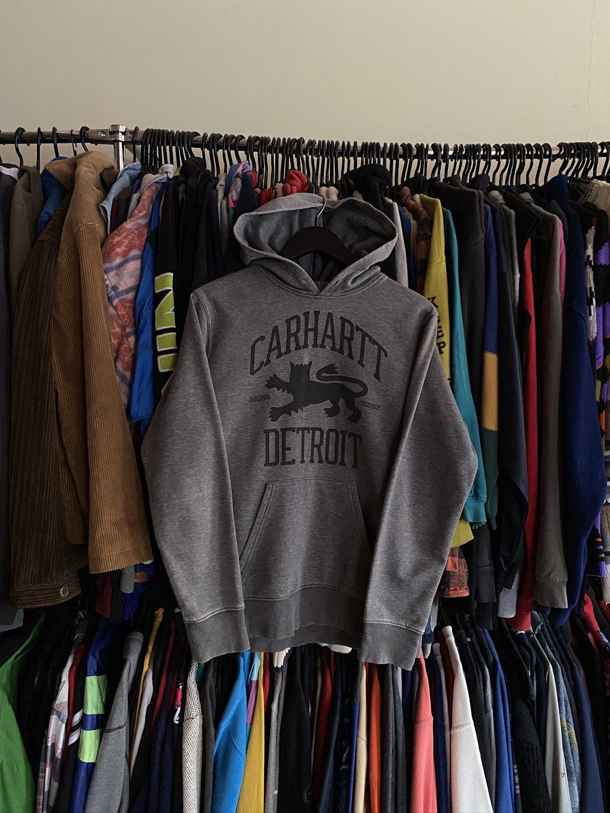 Carhartt VINTAGE CARHARTT DISTRESSED WORK HOODIE Y2k Size US S / EU 44-46 / 1 - 1 Thumbnail