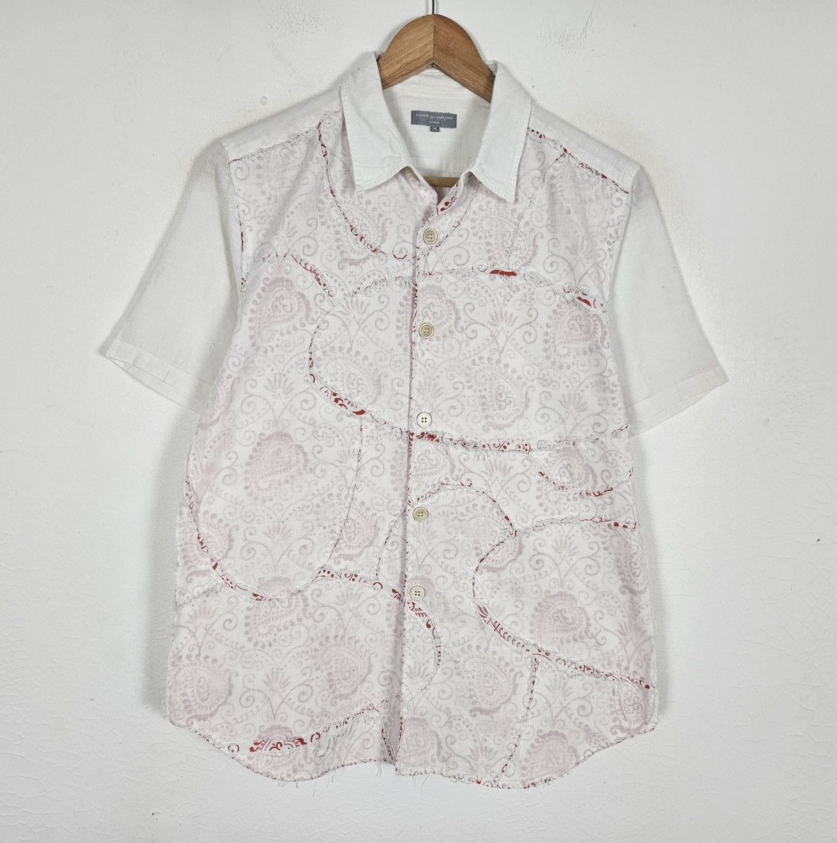 Comme des Garcons Homme Comme des Garcons Homme Paisley shirt Size US M / EU 48-50 / 2 - 2 Thumbnail