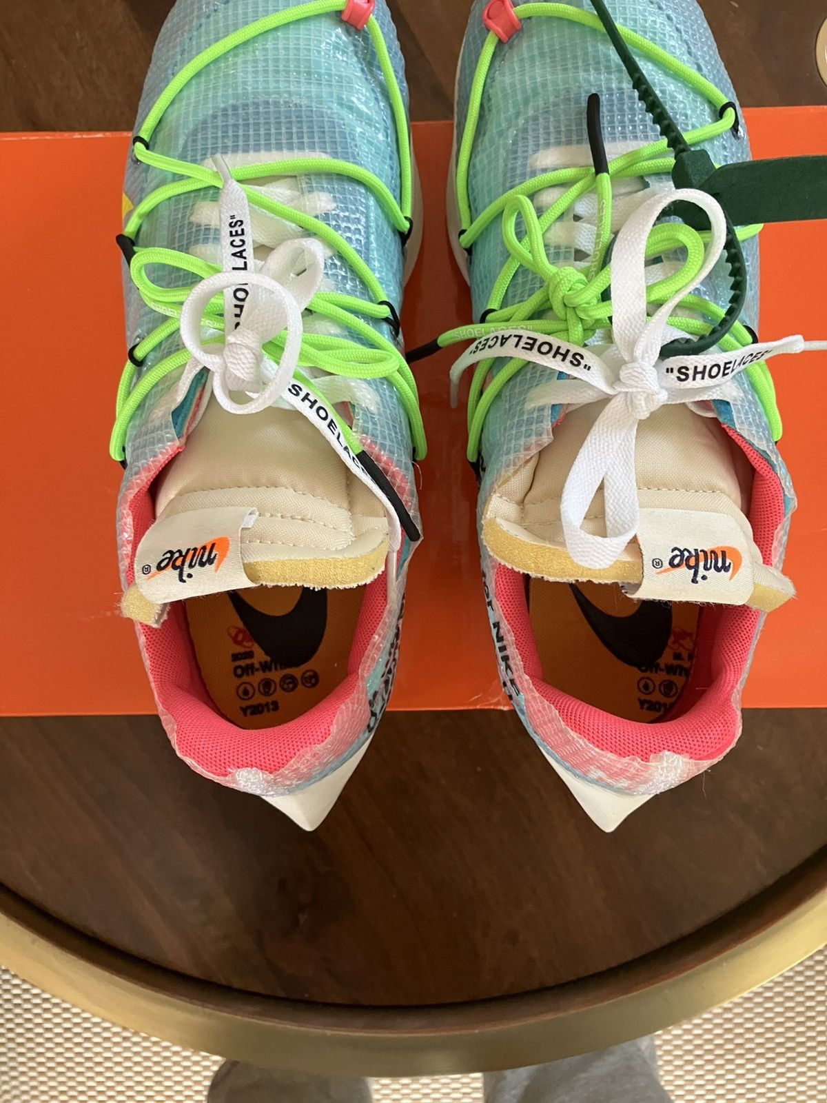 Nike × Off-White Nike x Off-White Vapor Street Sky Blue CD8178-400 Size US 11 / EU 44 - 7 Thumbnail