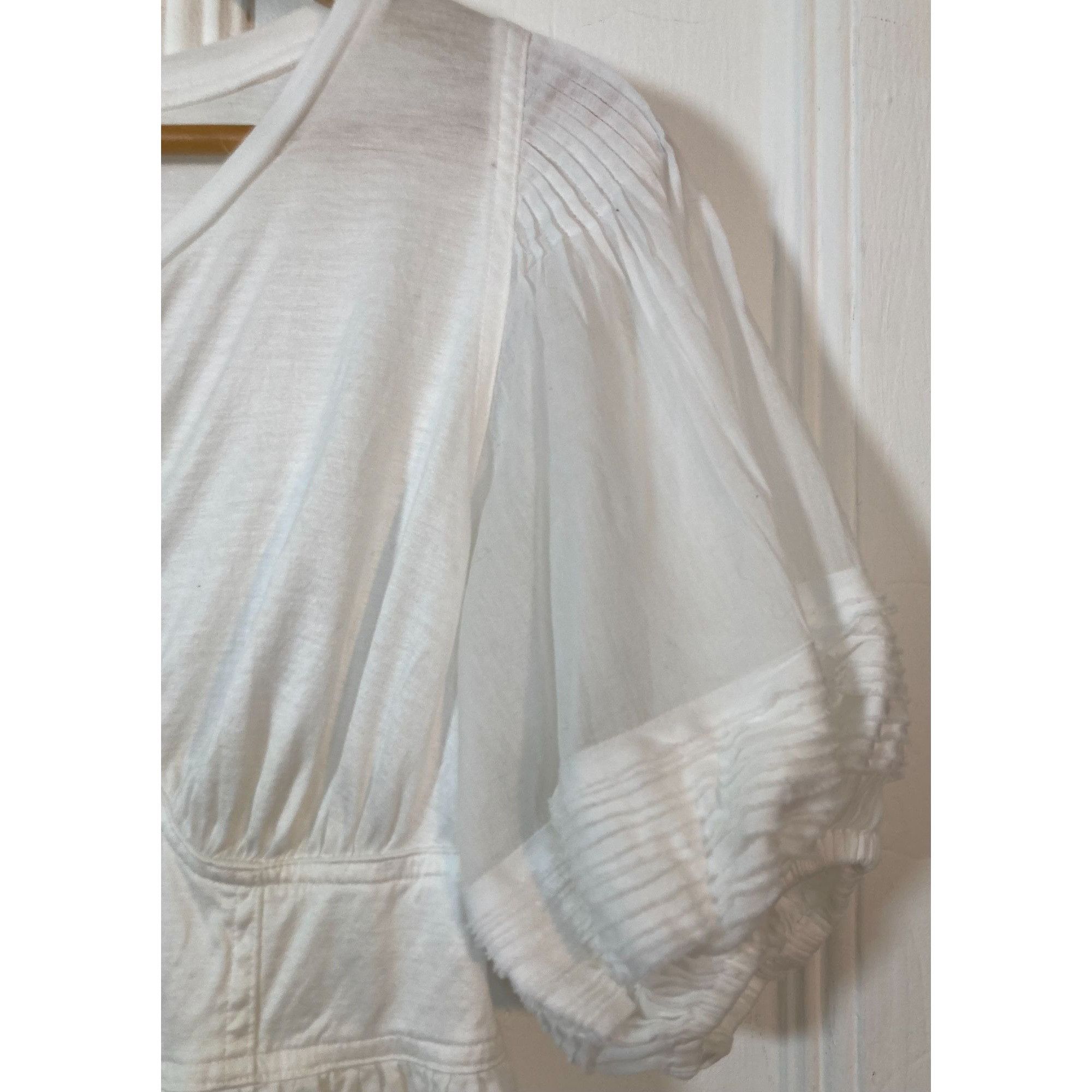 Zucca Super Cute Zucca White Summer Dress, Size M Size M / US 6-8 / IT 42-44 - 2 Thumbnail