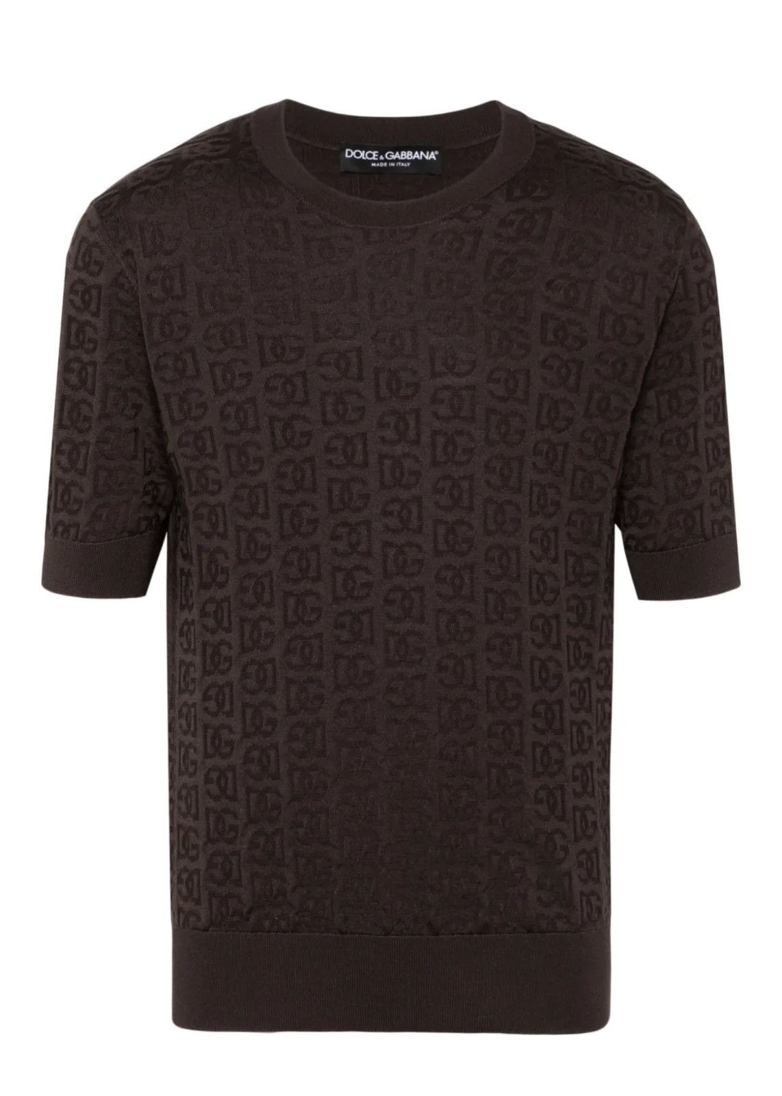 Dolce & Gabbana DG-logo silk sweater Size US M / EU 48-50 / 2 - 20 Thumbnail