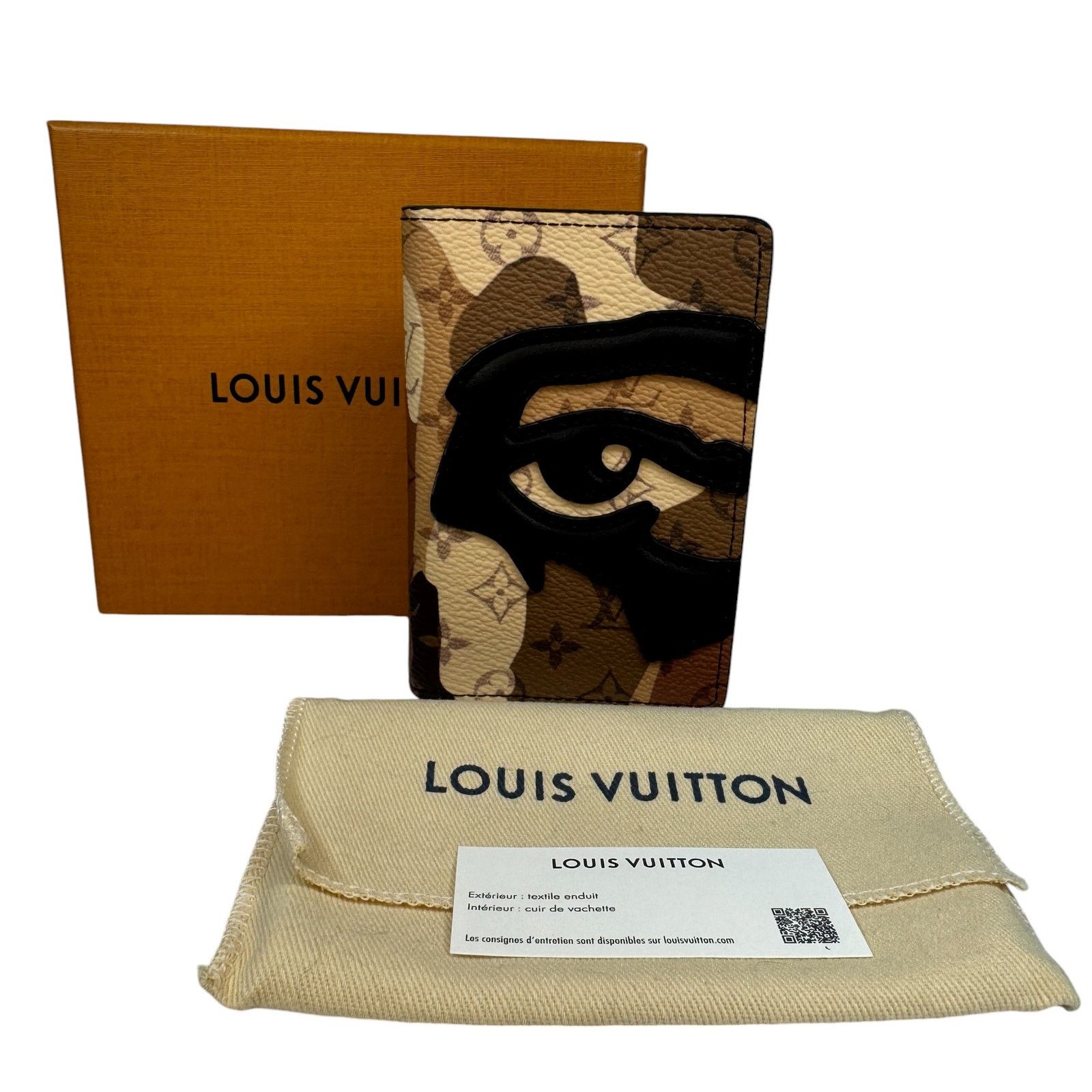 Louis Vuitton Louis Vuitton Portrait Pocket Organizer wallet Kid Super Eye Size ONE SIZE - 1 Thumbnail