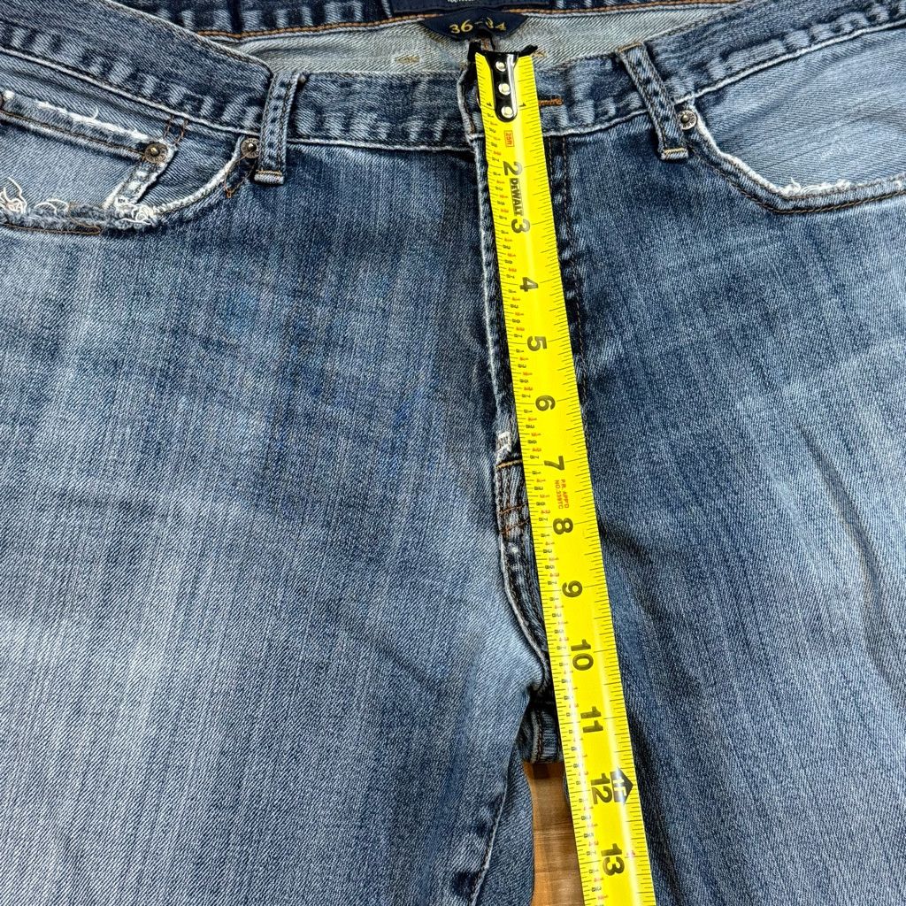 Lucky Brand Lucky Brand 221 Original Straight Jeans Men’s 36x34 Blue Size US 36 / EU 52 - 5 Thumbnail