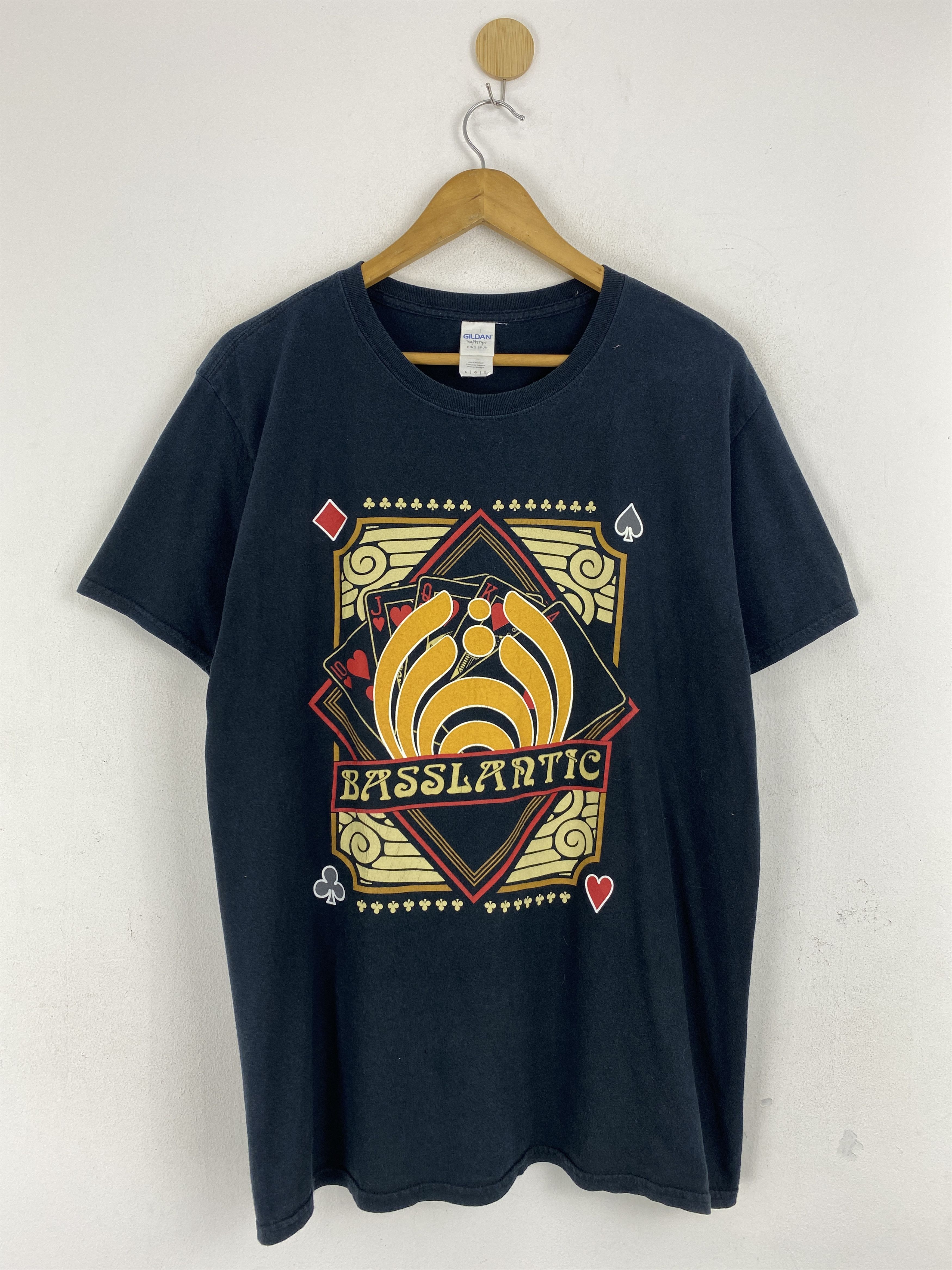 Band Tees × Vintage Vintage Basslantic Music Consert Tour T Shirt TA0694 Size US L / EU 52-54 / 3 - 1 Thumbnail
