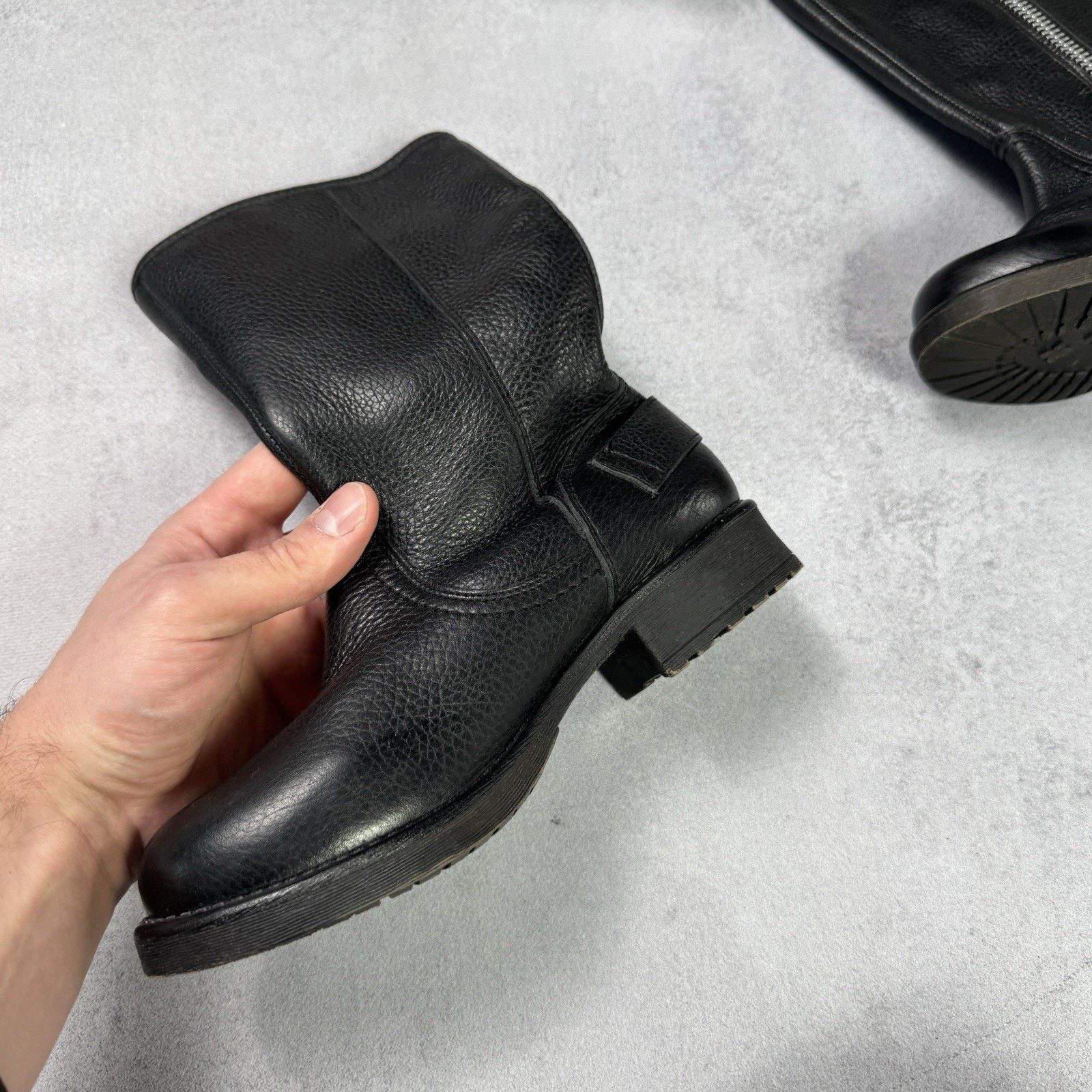 Harley Davidson Harley Davidson Women Leather Biker High Boots Size Us 6 Size US 6 / IT 36 - 7 Thumbnail