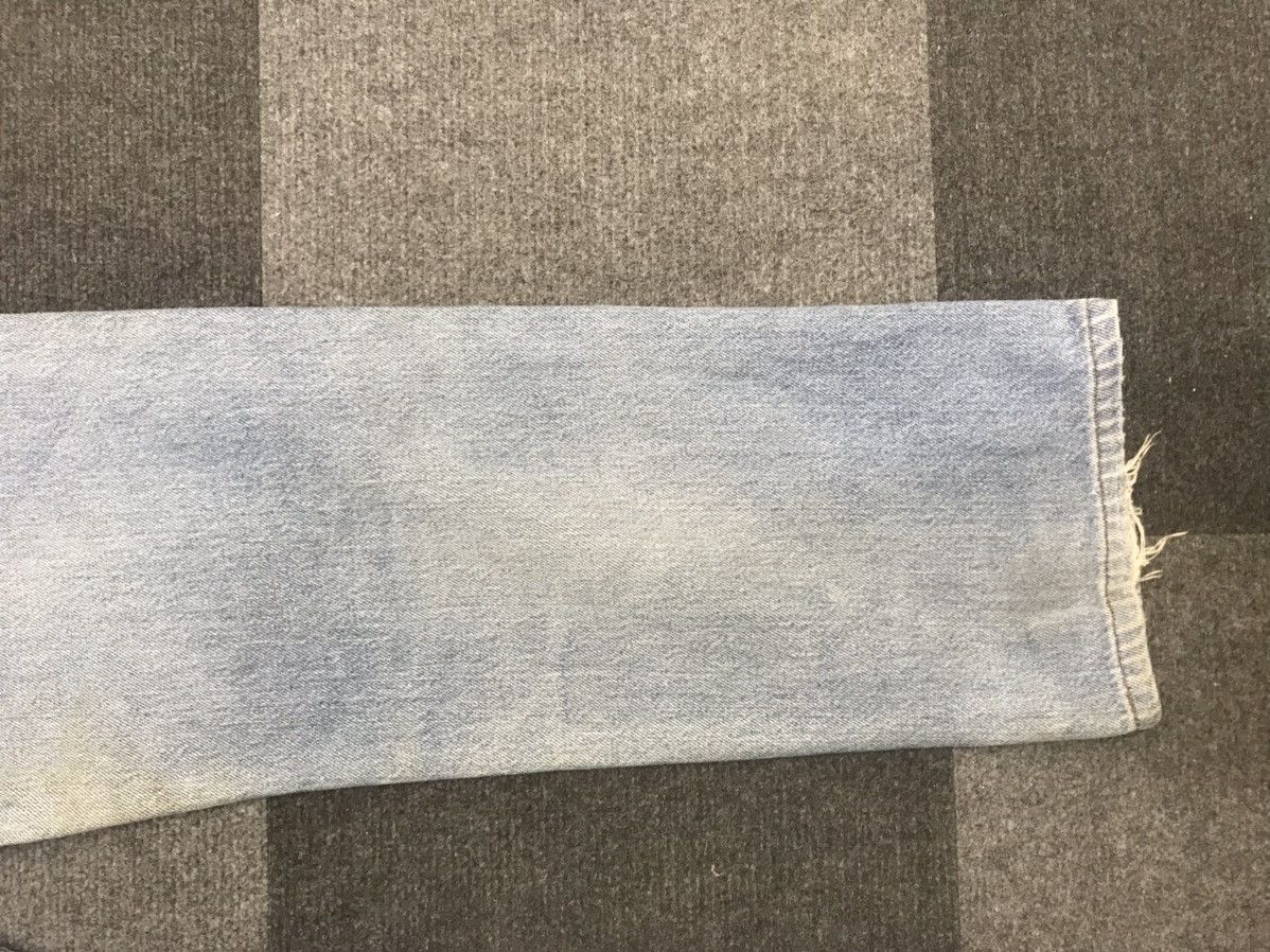 Levi's Vintage Levis 501 Light wash Distressed Jeans Size US 30 / EU 46 - 20 Thumbnail