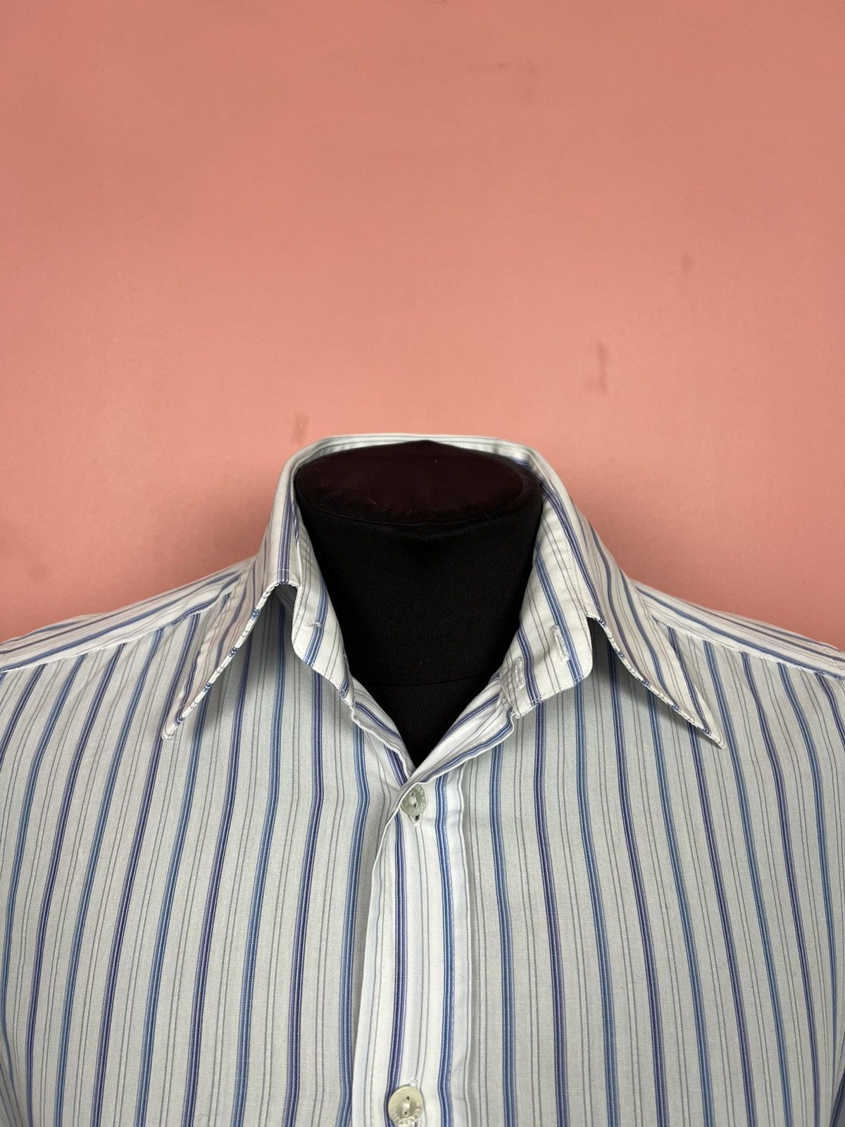 Dolce & Gabbana Dolce & gabbana shirt button ups striped shirt casual Size US S / EU 44-46 / 1 - 2 Thumbnail
