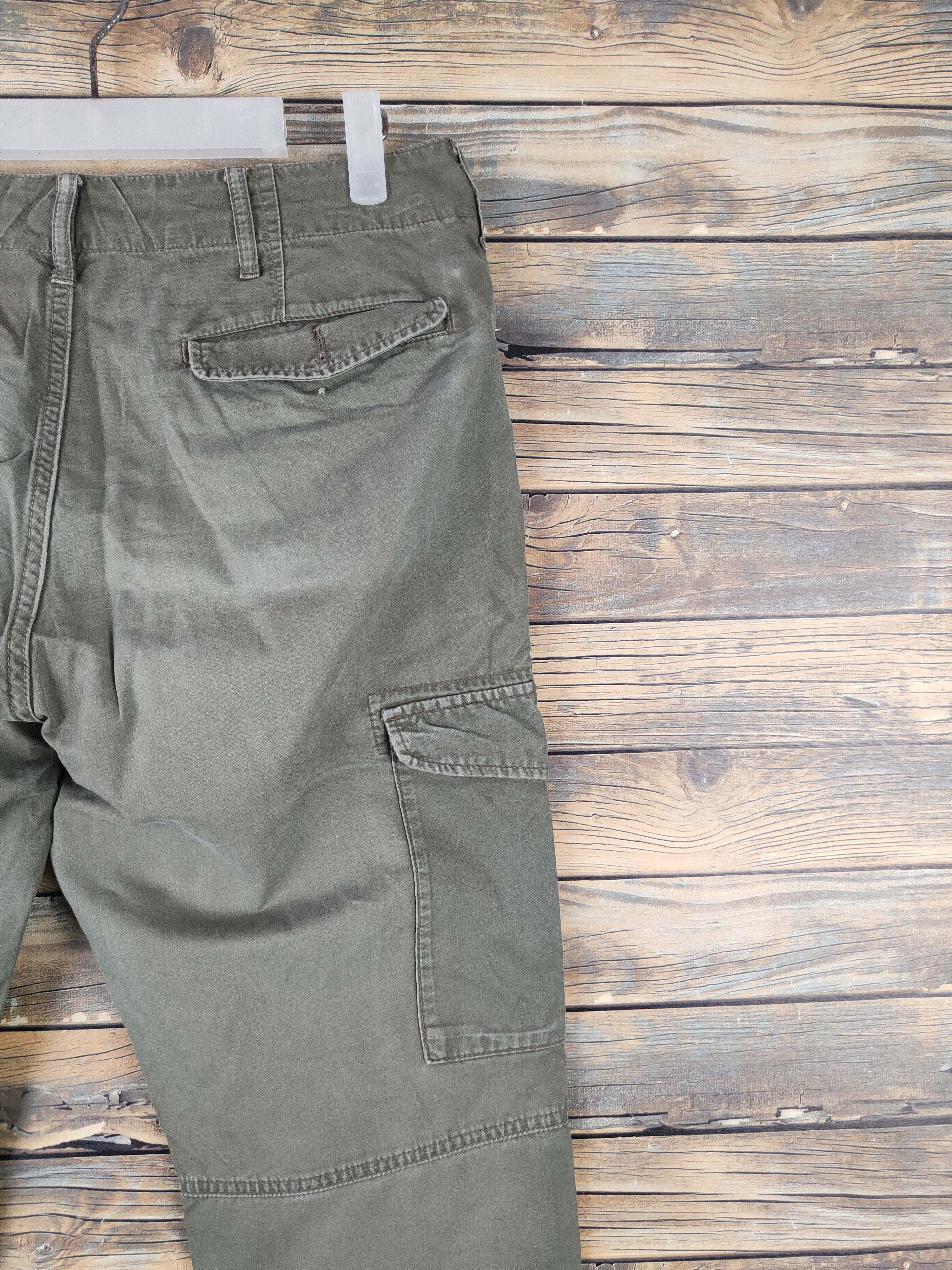 United Arrows DL Beauty&Youth United Arrows Olive Cargo Pants #1496 Size US 32 / EU 48 - 11 Thumbnail