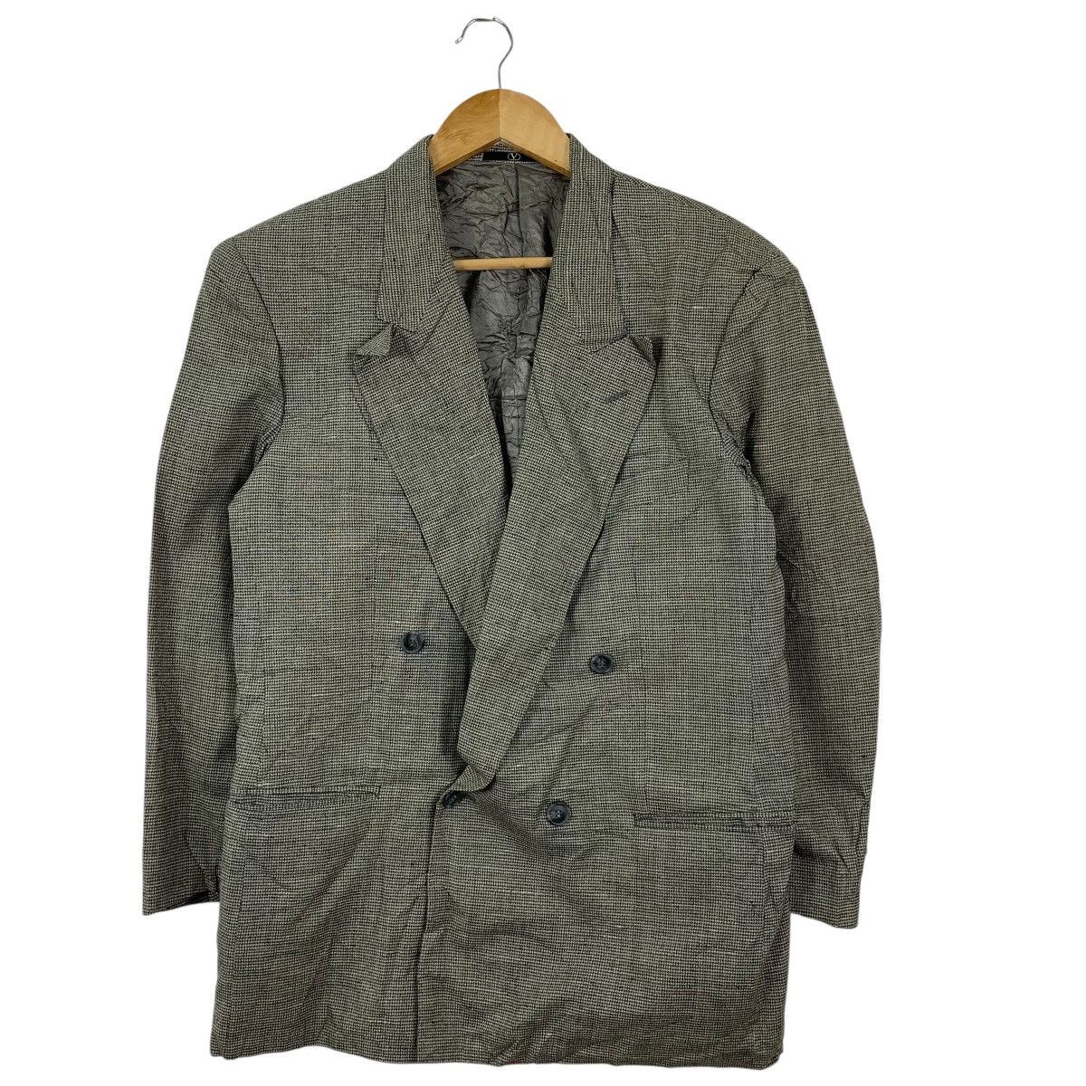 Valentino Vintage VALENTINO GARAVANI UOMO Double Breasted Peacoat Size M / US 6-8 / IT 42-44 - 5 Thumbnail