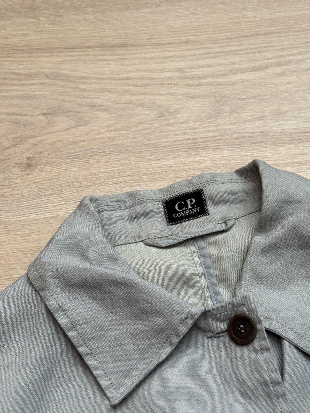 C.P. Company Vintage C.P. Company Women’s Linen Jacket Size M / US 6-8 / IT 42-44 - 3 Thumbnail