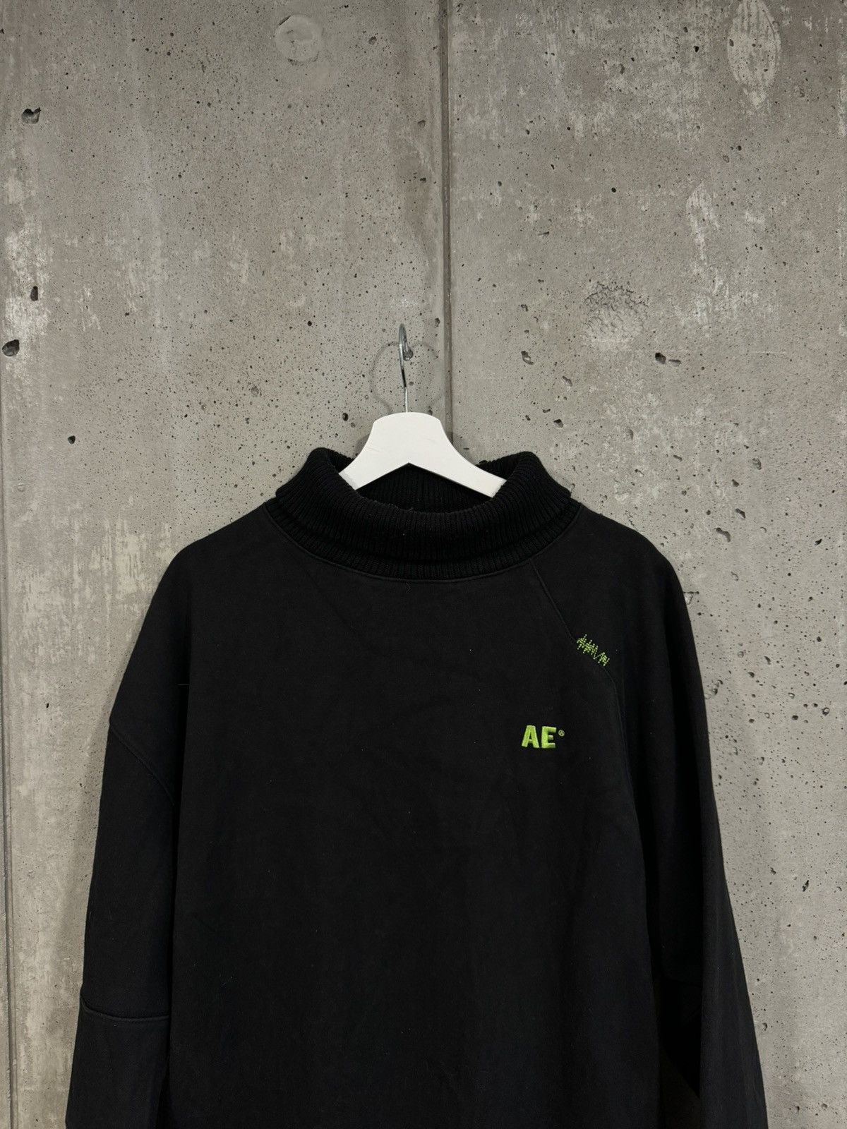 Ader Error Ader Error Turtleneck Long Sleeve Sweatshirt Black Size A1 Size US M / EU 48-50 / 2 - 3 Thumbnail