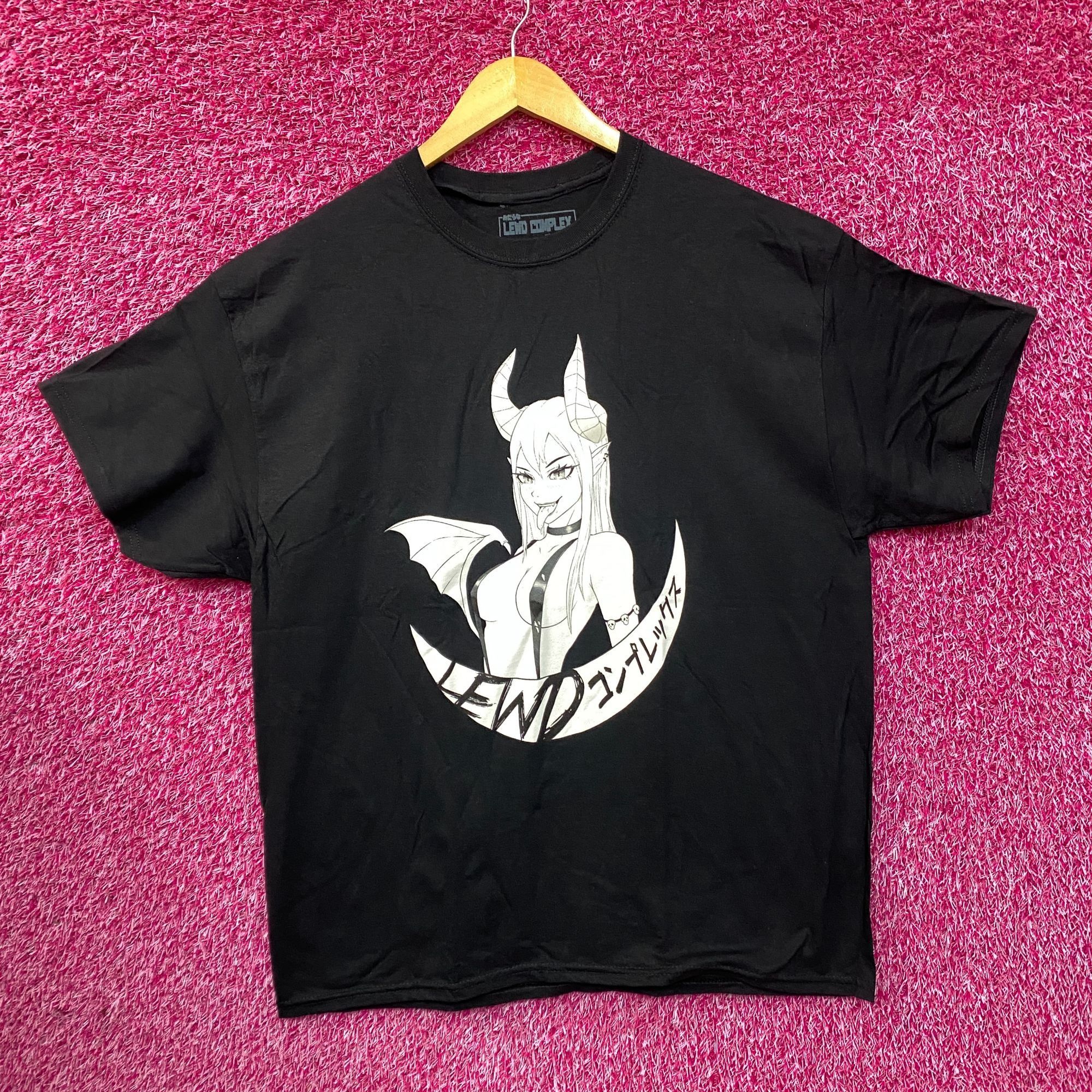 Anime Lewd Complex Lewd Vampire Succubus T-Shirt XL Size US XL / EU 56 / 4 - 3 Thumbnail