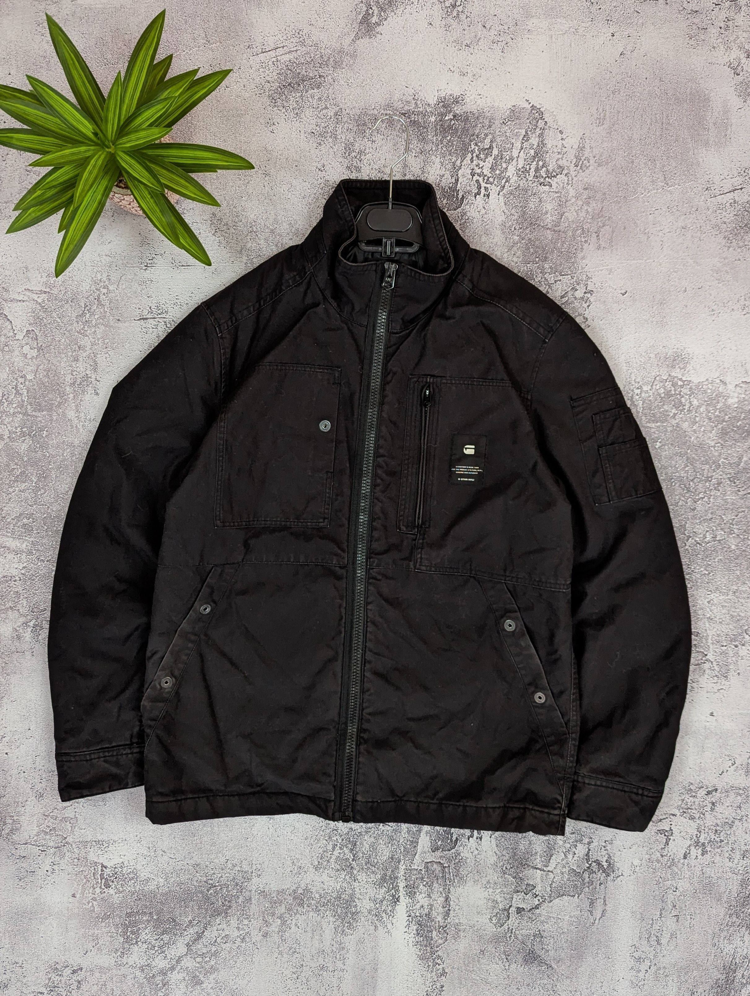G-Star G-Star RAW Power Qane Overshirt Military Jacket Size US L / EU 52-54 / 3 - 1 Thumbnail