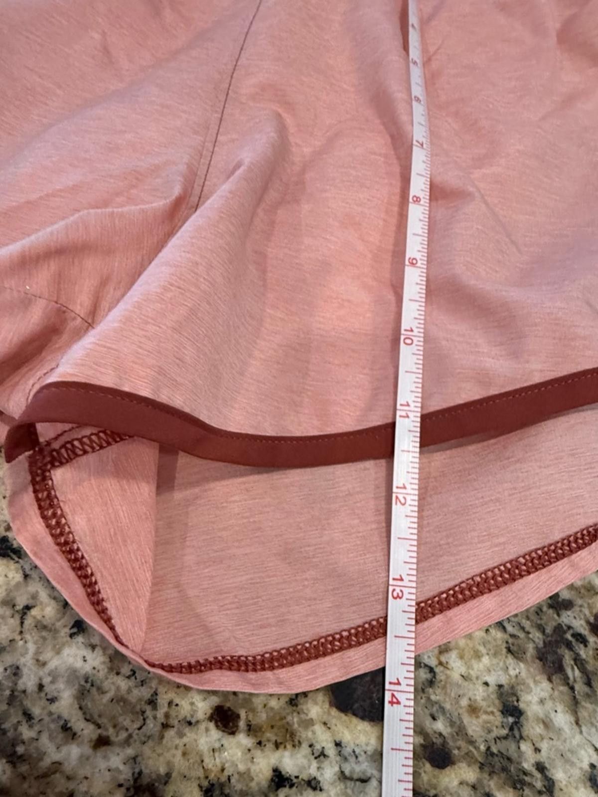 Under Armour Under Armour loose athletic shorts pink burgundy lined SZ M Size 32" / US 10 / IT 46 - 8 Thumbnail