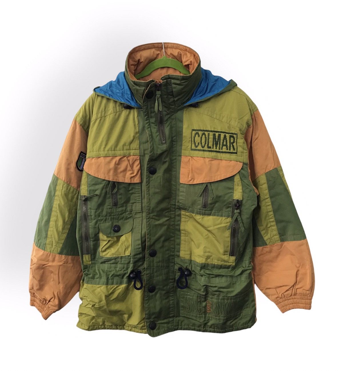 image of Vintage Colmar x Mizuno National Ski Team Wear in Green, Men's (Size Large)