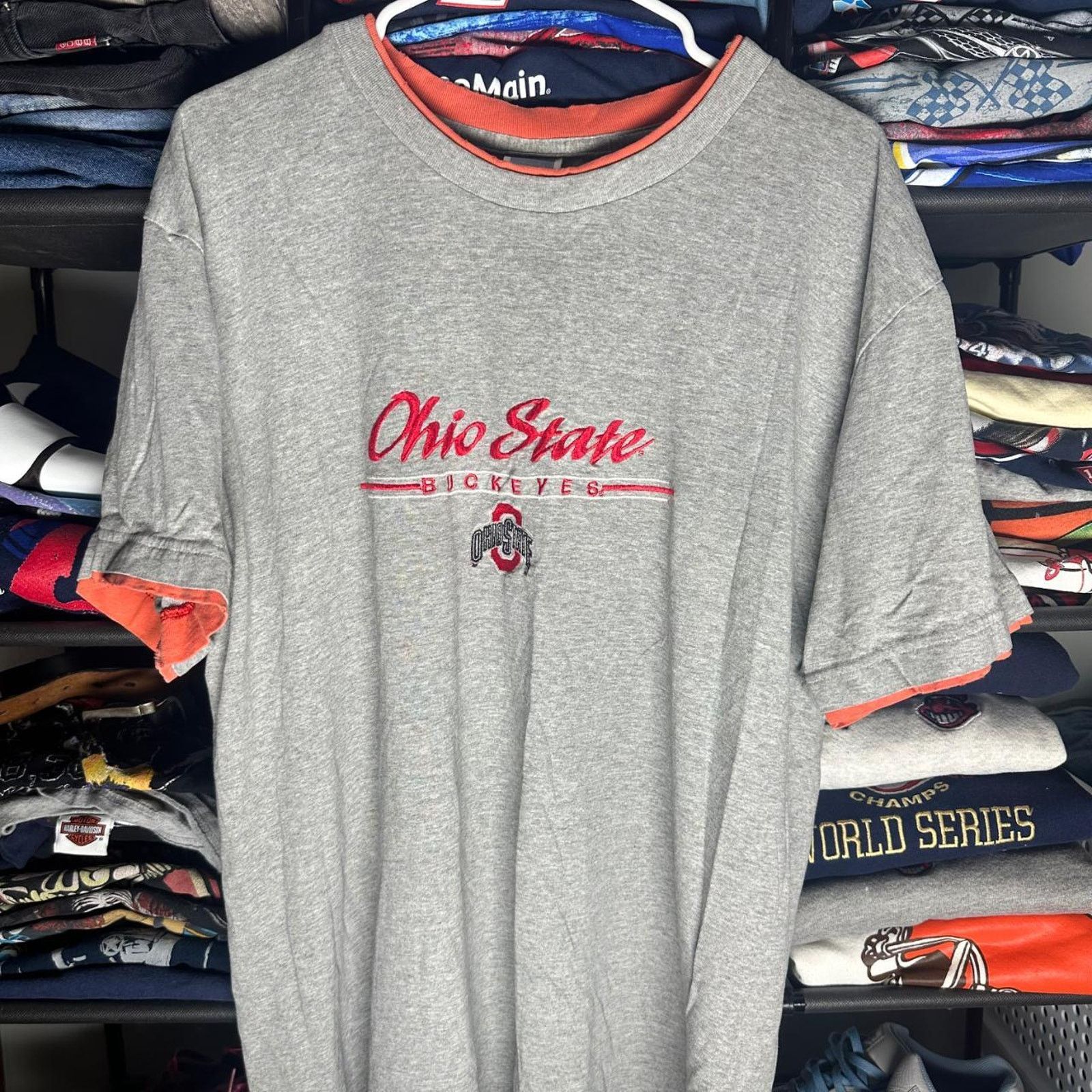 NCAA Vintage Embroidered Ohio State Buckeyes Shirt Size US XL / EU 56 / 4 - 1 Thumbnail