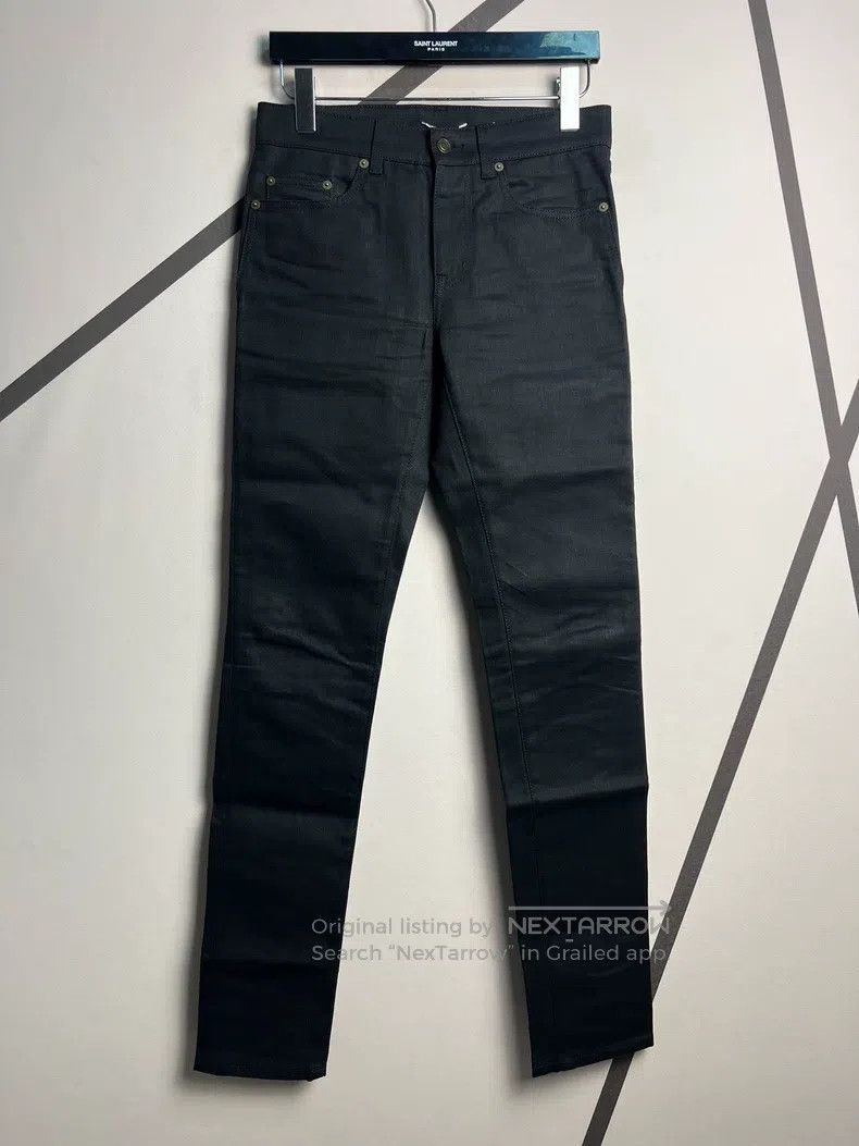 Saint Laurent Paris Saint Laurent Paris Black Basic Denim Jeans Size US 28 / EU 44 - 1 Thumbnail