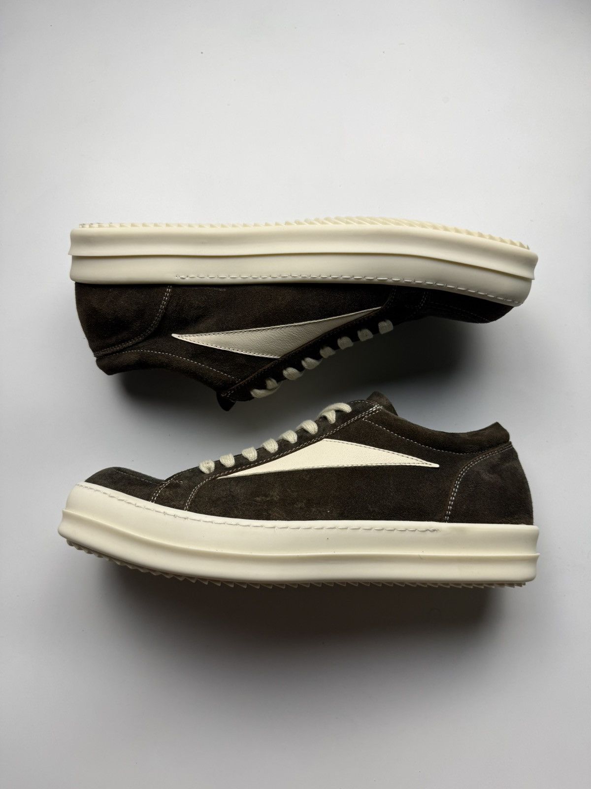 Rick Owens Rick Owens Mainline Vintage Sneakers Concordians Brown Suede Size US 10 / EU 43 - 1 Thumbnail