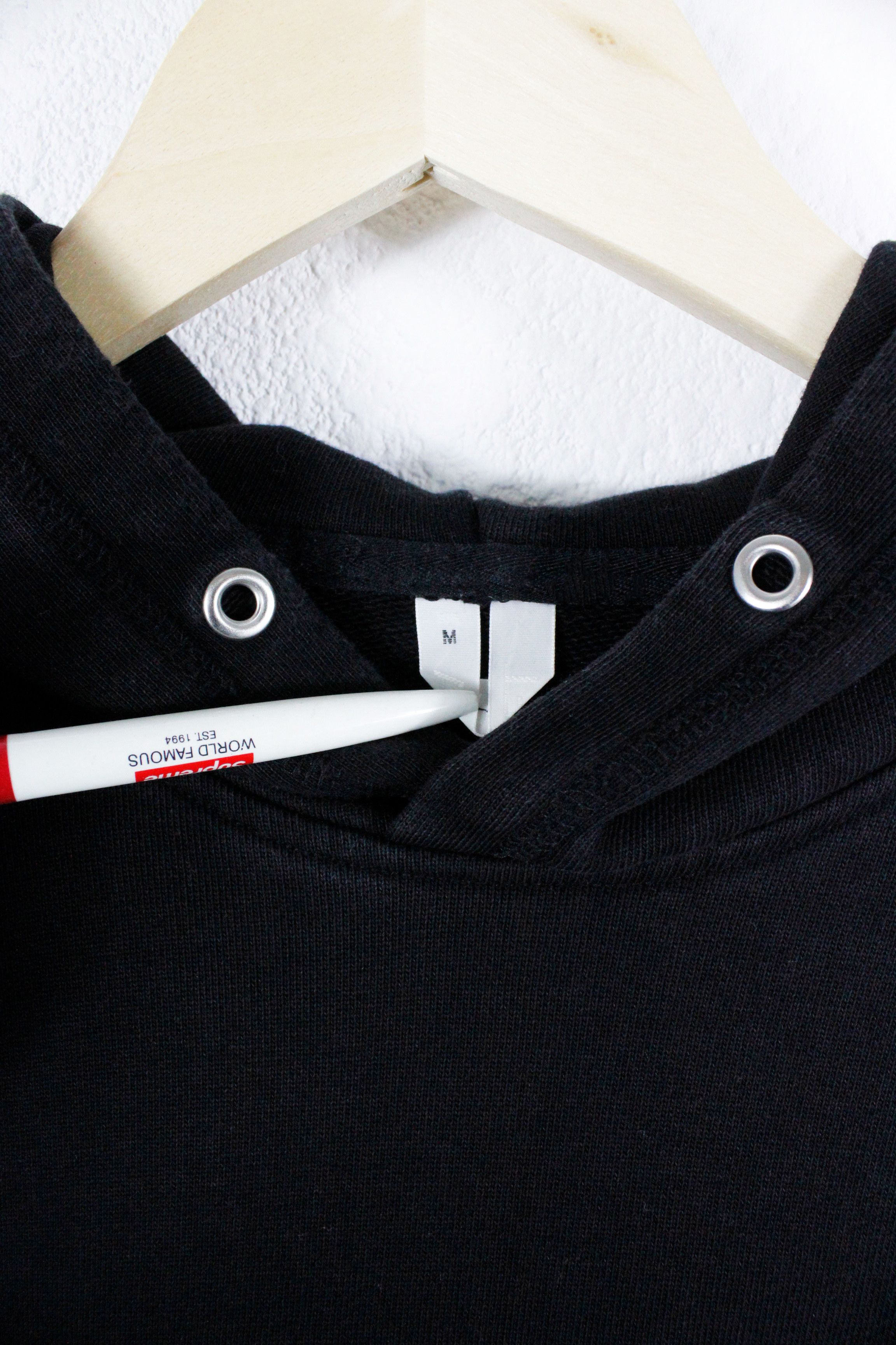 Arket Arket Black Extra Long Staple Cotton Basic Blank Hoodie Size US M / EU 48-50 / 2 - 5 Thumbnail