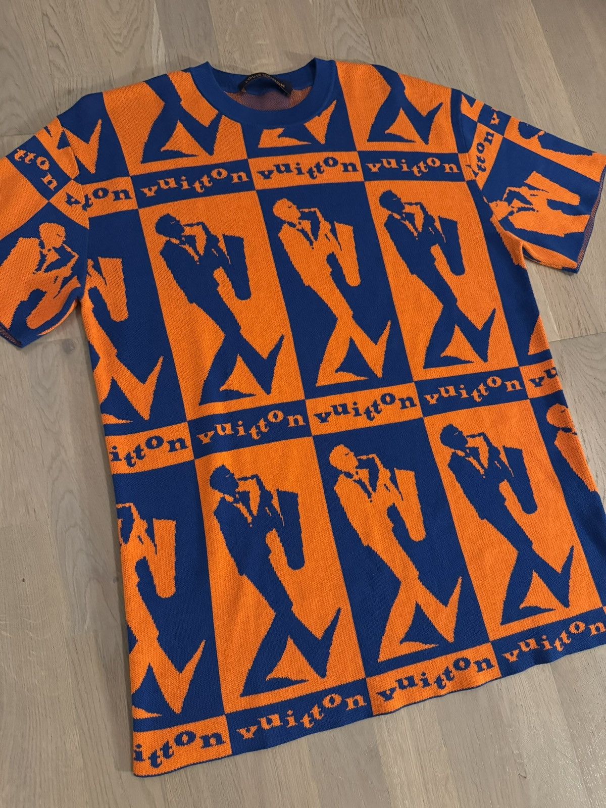 Louis Vuitton LOUIS VUITTON knit tshirt SIZES IN PHOTOS BY TAPE MEASURE Size US M / EU 48-50 / 2 - 1 Thumbnail