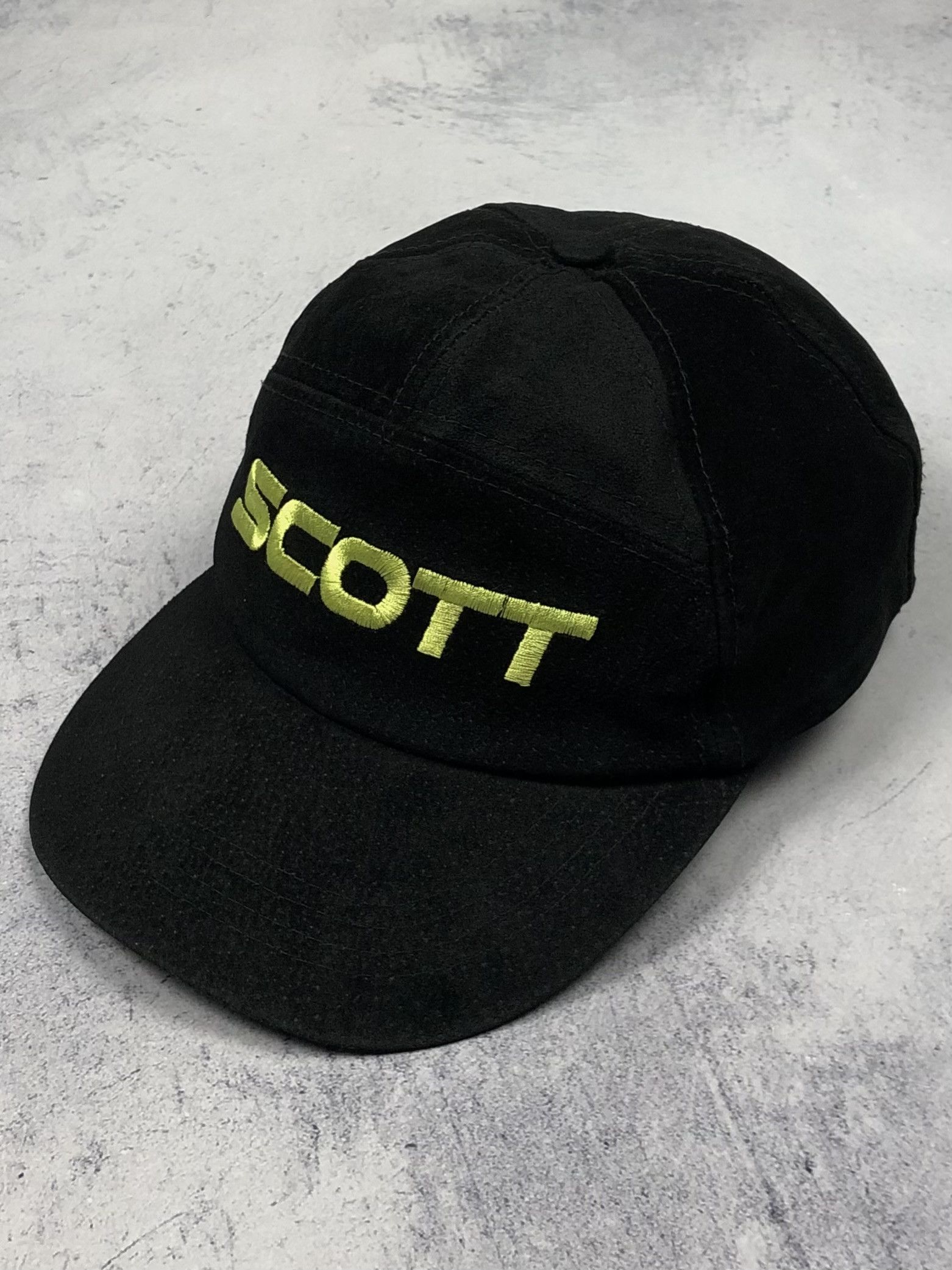 Vintage Vintage Suede Scott USA Cap Size ONE SIZE - 1 Thumbnail
