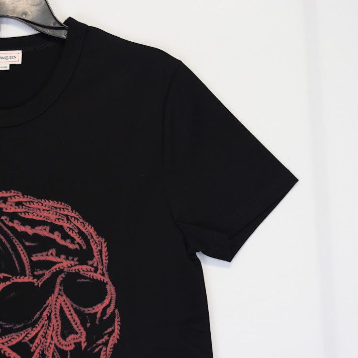 Alexander McQueen o1rshd1 T-Shirt in Black Size US S / EU 44-46 / 1 - 3 Thumbnail