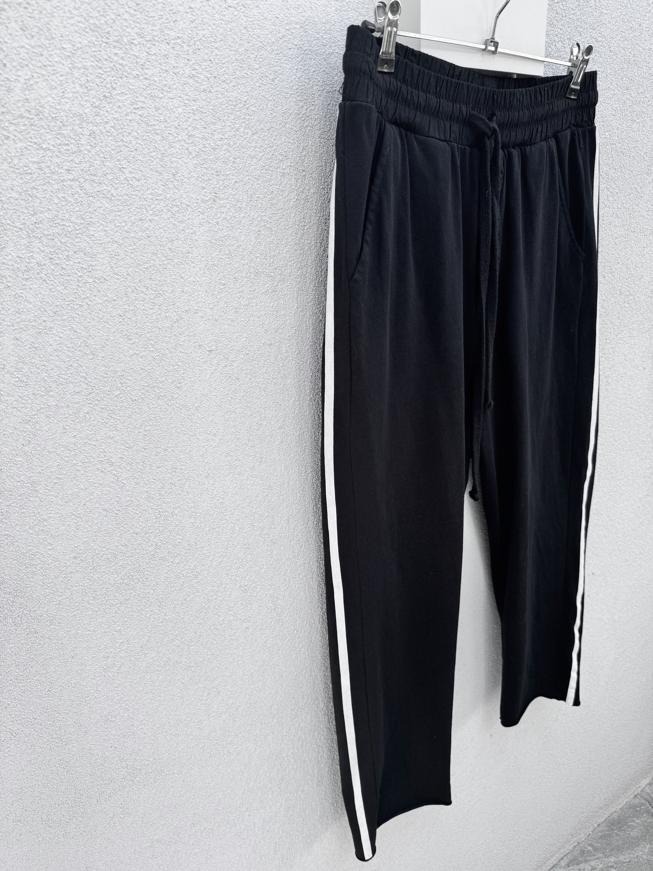 Thom Krom Thom Krom White Line Cropped - Drop Crotch Trousers M Size US 32 / EU 48 - 6 Thumbnail