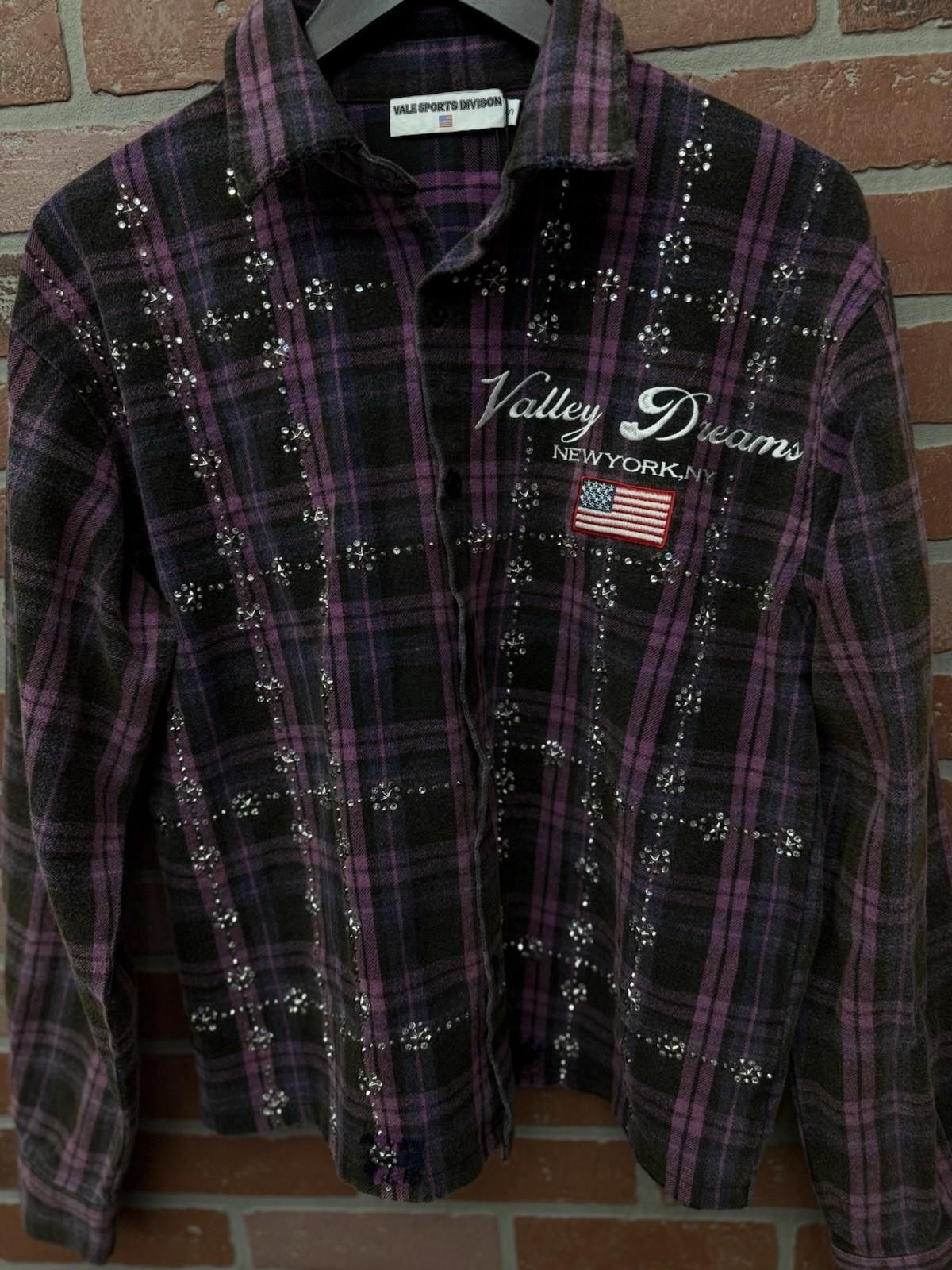 Vale Vale Forever Valley Dreams Full Crystal Stone Flannel (S) Size US S / EU 44-46 / 1 - 4 Thumbnail