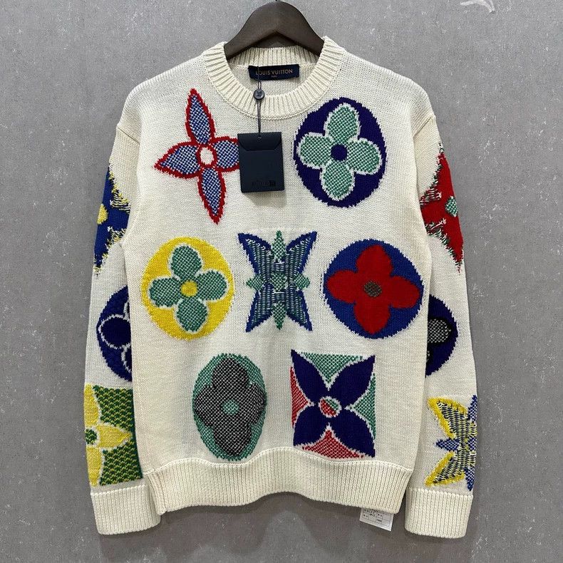 Louis Vuitton Louis Vuitton Three-flowered turtleneck sweater 2505-Nextar Size US XS / EU 42 / 0 - 1 Thumbnail