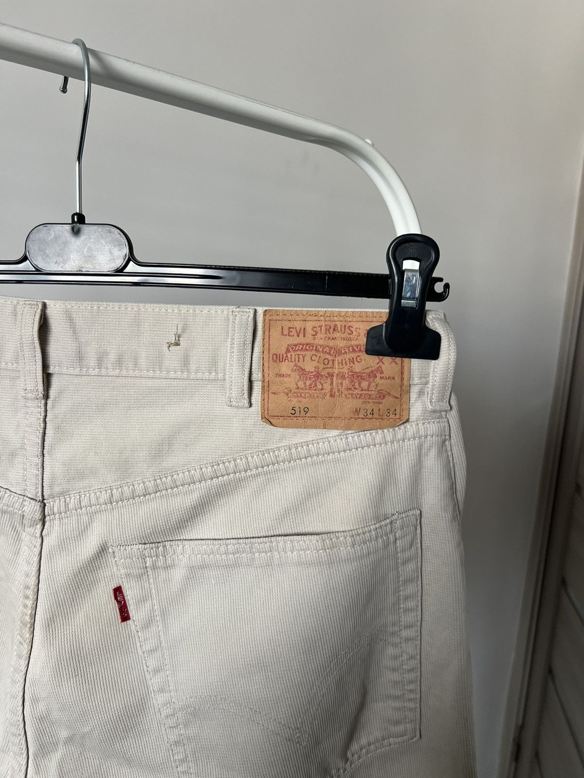 Levi's LEVIS 519 Pants 70s BIG E Work Carpenter Painter Size US 32 / EU 48 - 3 Thumbnail